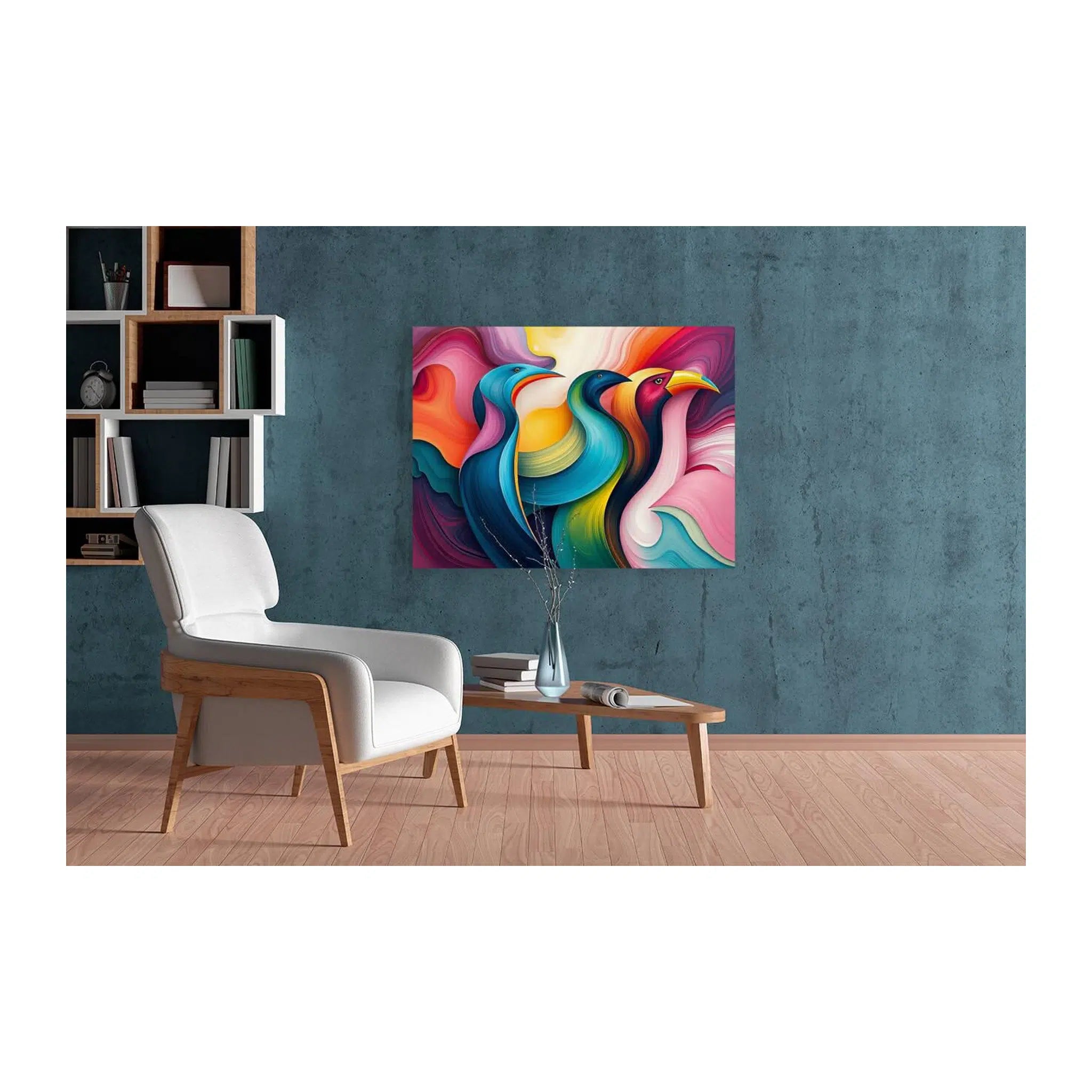 Colorful Birds Giclée Print 43702 Visual Wall Art