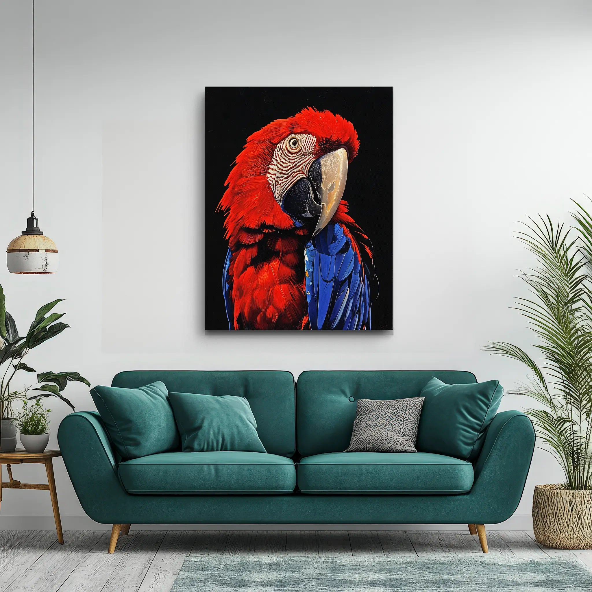 Colorful Companion Macaw Giclée Print 454614 Visual Wall Art AR3:4V-AR4:5V Giclée Print
