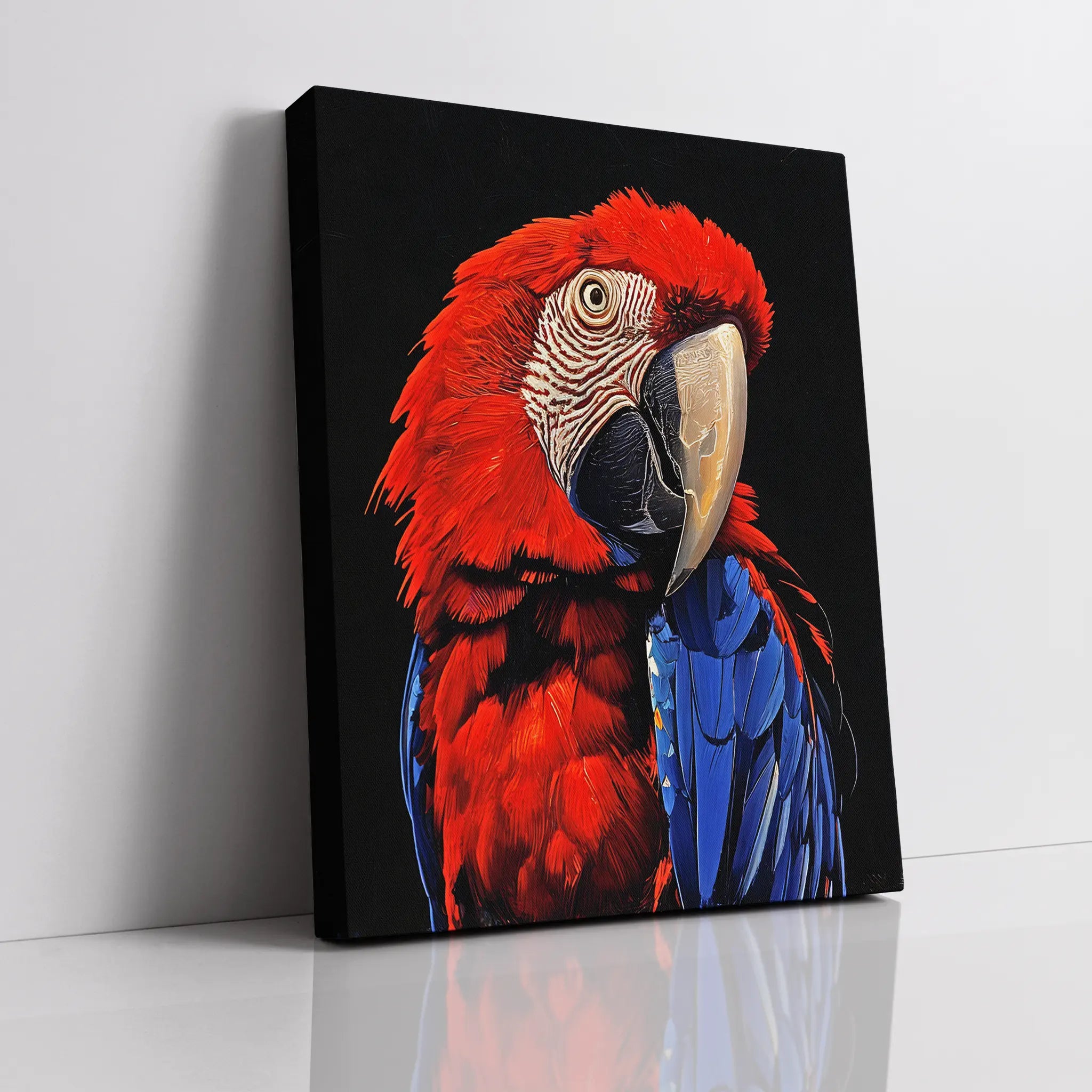 Colorful Companion Macaw Giclée Print 454614 Visual Wall Art AR3:4V-AR4:5V Giclée Print