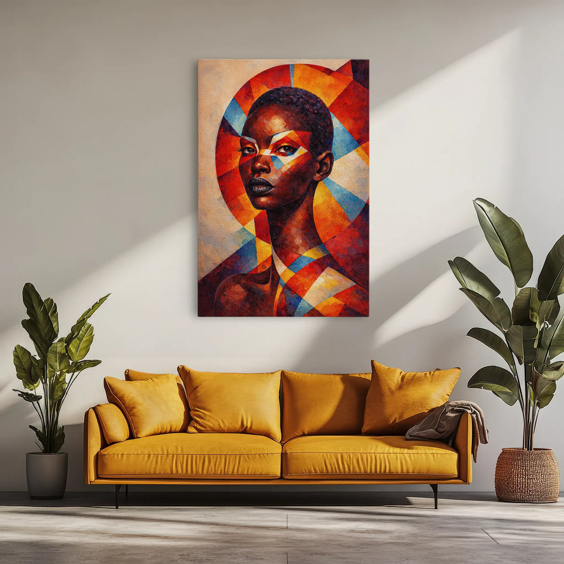 Colorwheel Halo Portrait Giclée Print 235003 Visual Wall Art AR2:3V Giclée Print