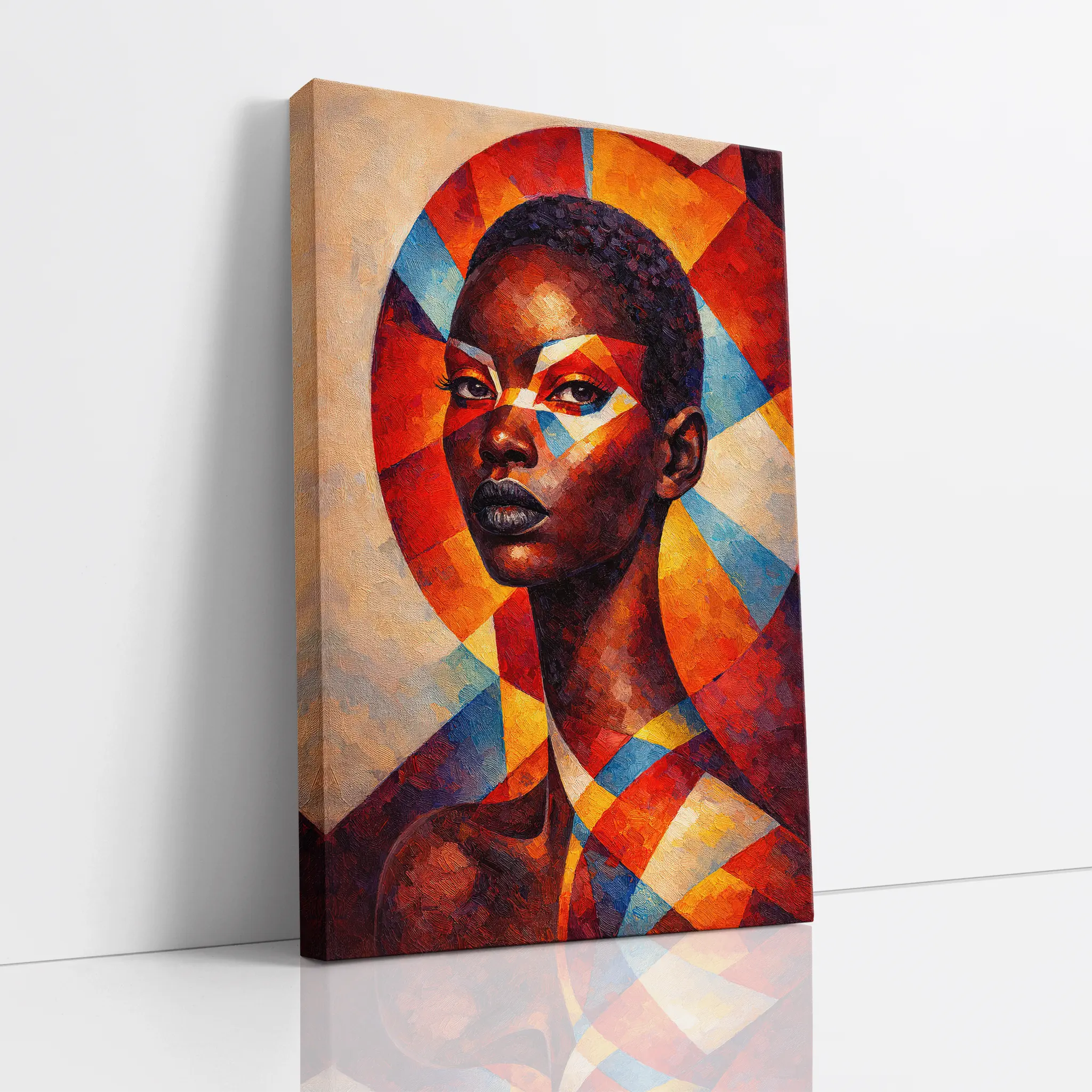 Colorwheel Halo Portrait Giclée Print 235003 Visual Wall Art AR2:3V Giclée Print