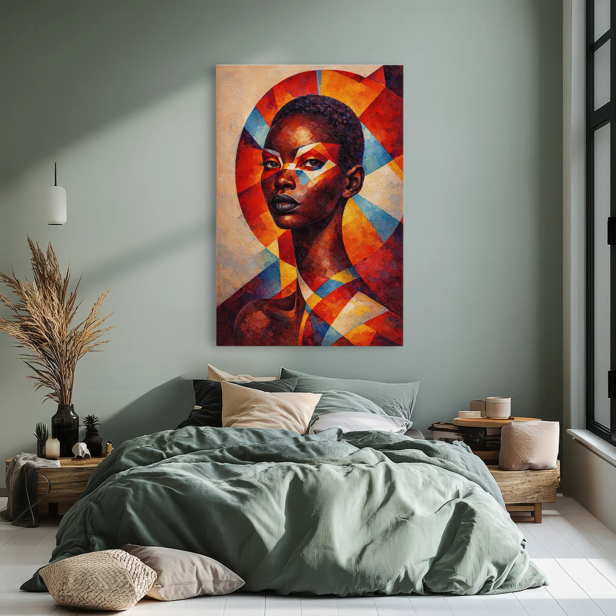 Colorwheel Halo Portrait Giclée Print 235003 Visual Wall Art AR2:3V Giclée Print