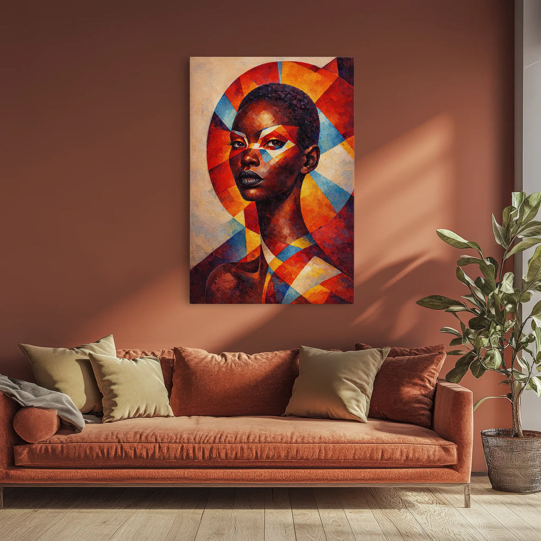 Colorwheel Halo Portrait Giclée Print 235003 Visual Wall Art AR2:3V Giclée Print