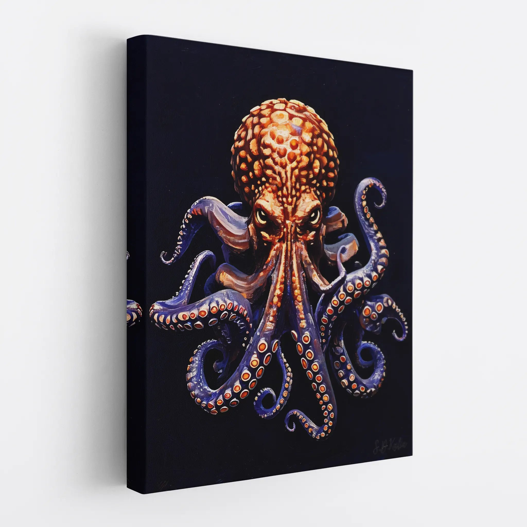 Common Octopus Giclée Print Octopus vulgaris 451008 Visual Wall Art AR3:4V-AR4:5V Giclée Print