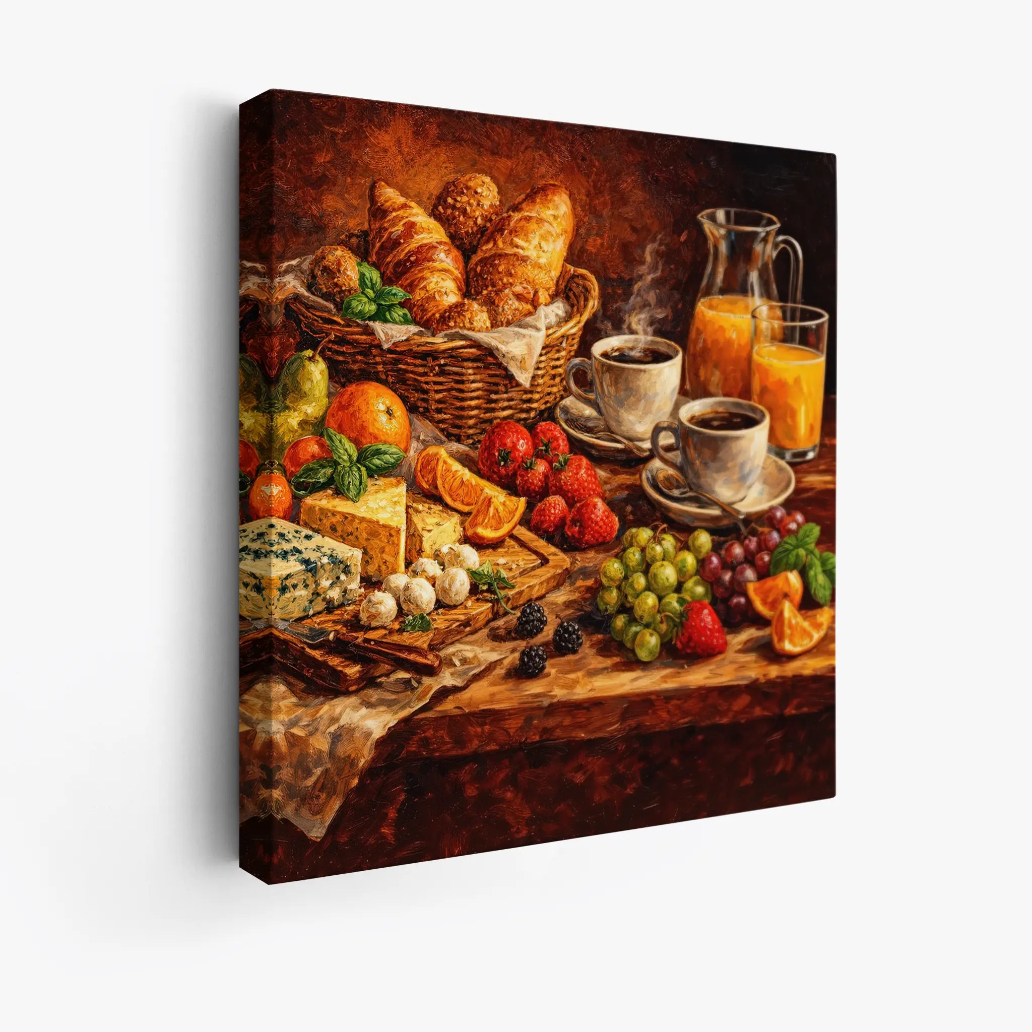 Continental Breakfast Still Life Giclée Print 111003 Visual Wall Art AR1:1S Giclée Print