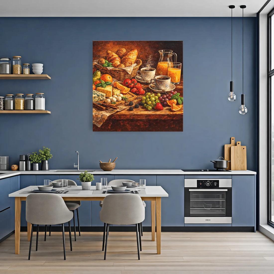 Continental Breakfast Still Life Giclée Print 111003 Visual Wall Art AR1:1S Giclée Print