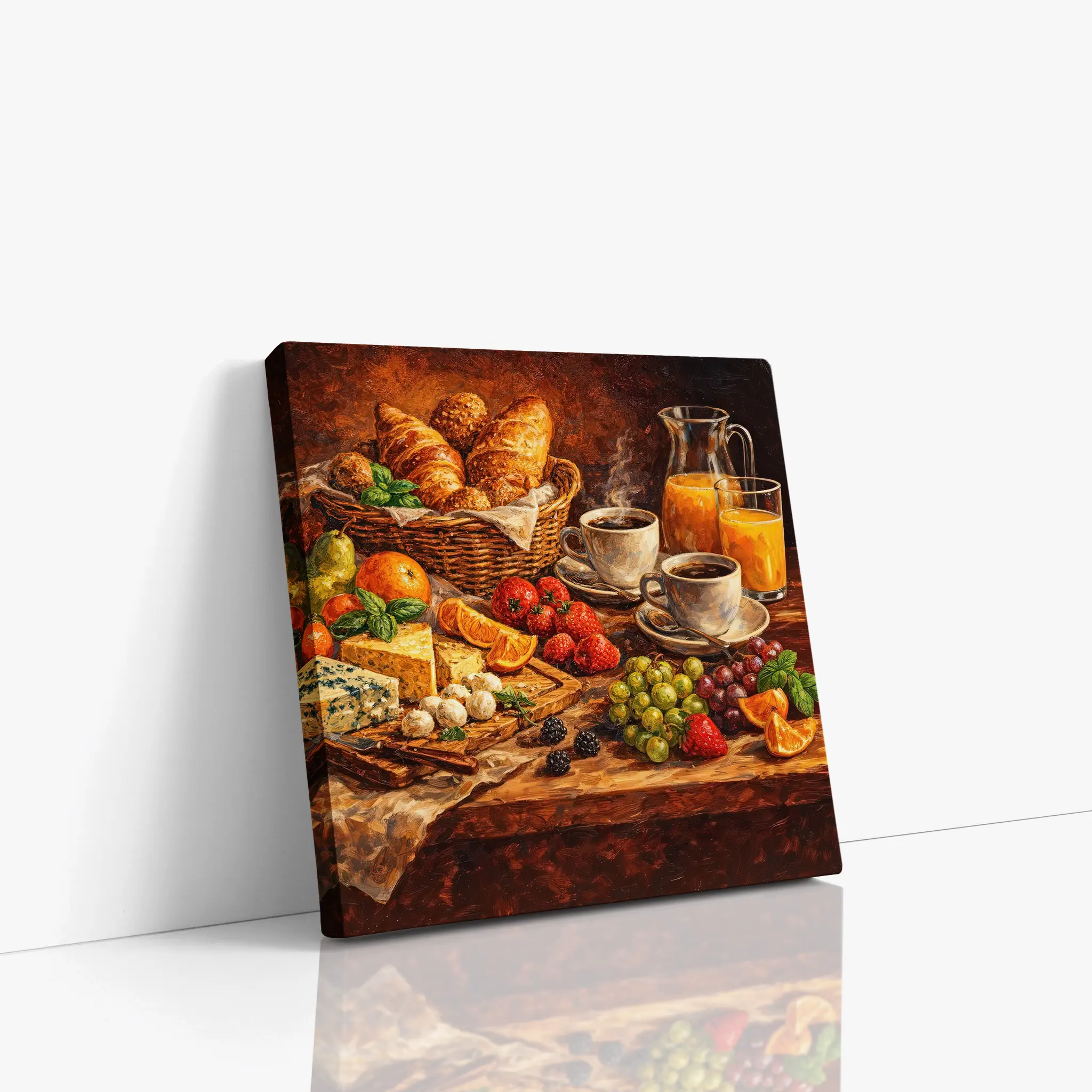 Continental Breakfast Still Life Giclée Print 111003 Visual Wall Art AR1:1S Giclée Print