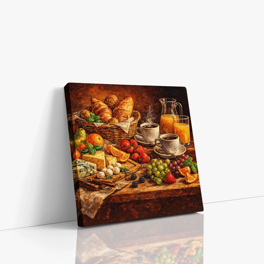 Continental Breakfast Still Life Giclée Print 111003 Visual Wall Art AR1:1S Giclée Print