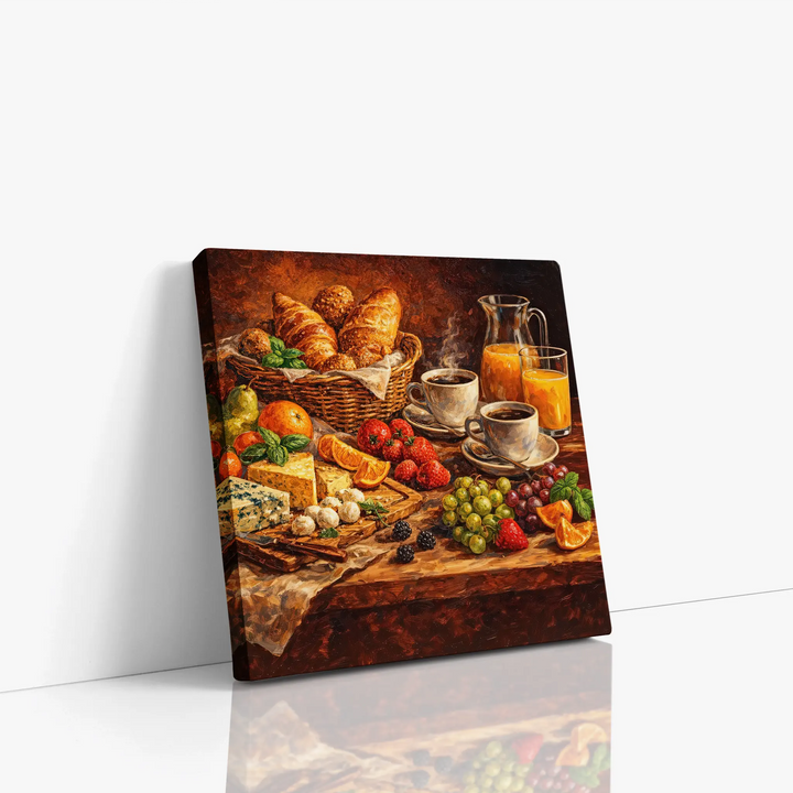 Continental Breakfast Still Life Giclée Print 111003 Visual Wall Art AR1:1S Giclée Print