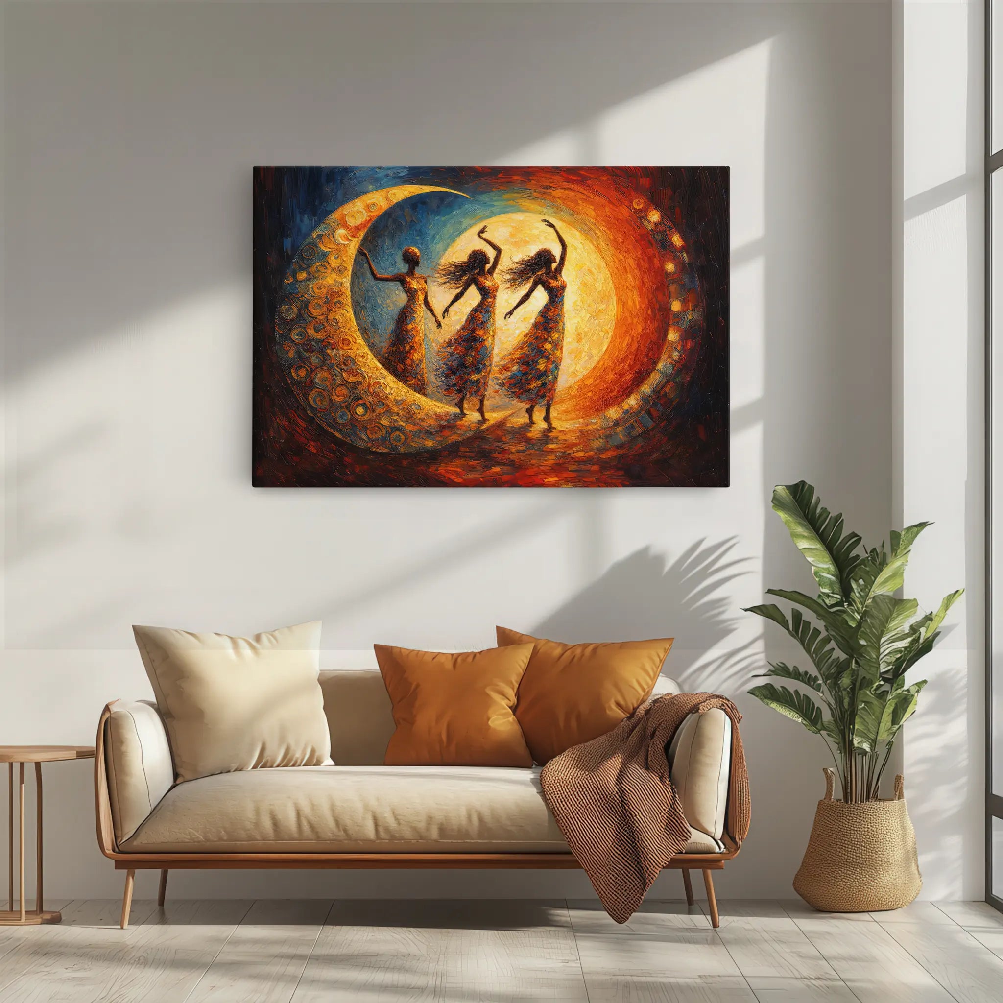 Crescent Night Dancers Giclée Print 329001 Visual Wall Art AR3:2H Giclée Print