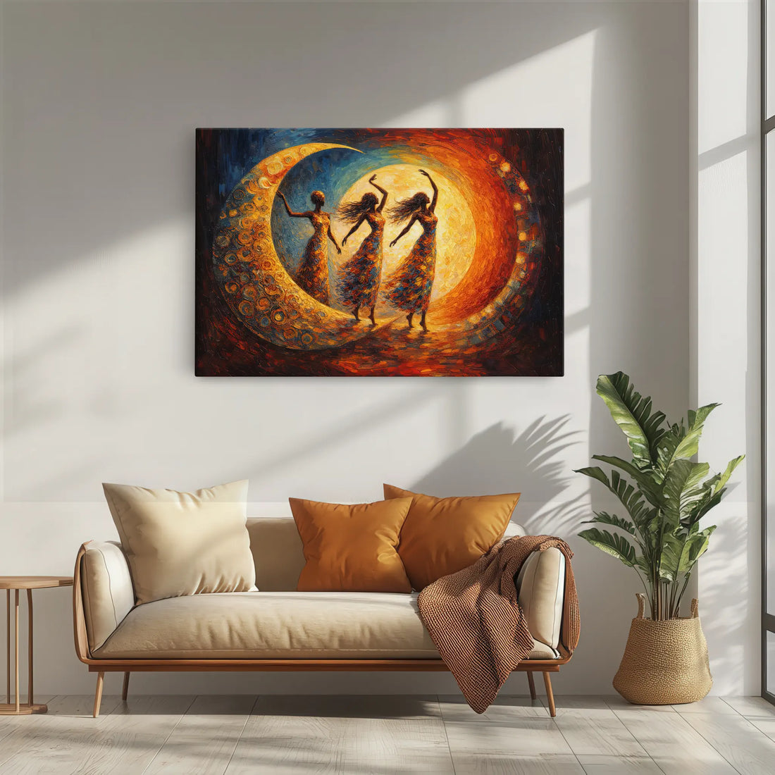 Crescent Night Dancers Giclée Print 329001 Visual Wall Art AR3:2H Giclée Print