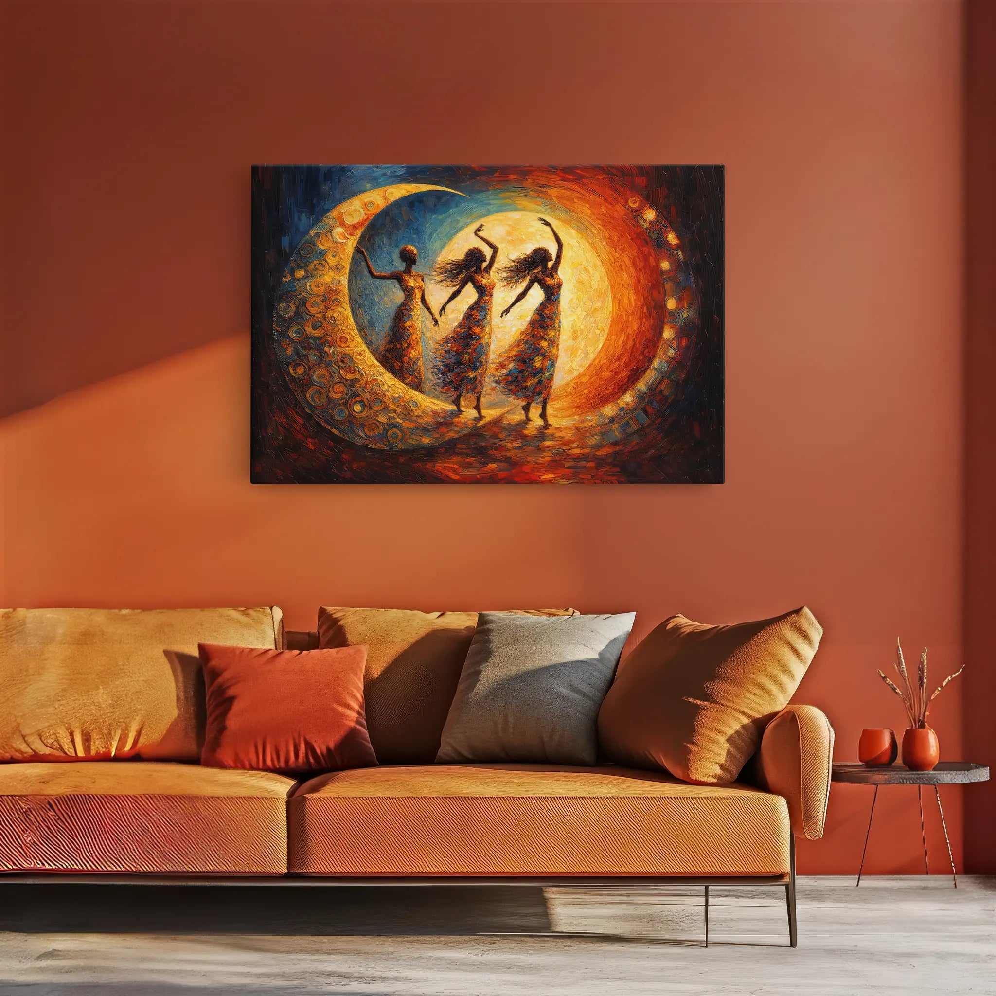 Crescent Night Dancers Giclée Print 329001 Visual Wall Art AR3:2H Giclée Print