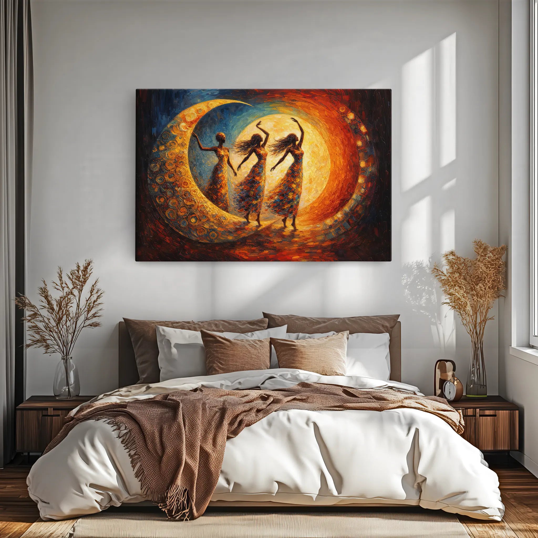 Crescent Night Dancers Giclée Print 329001 Visual Wall Art AR3:2H Giclée Print