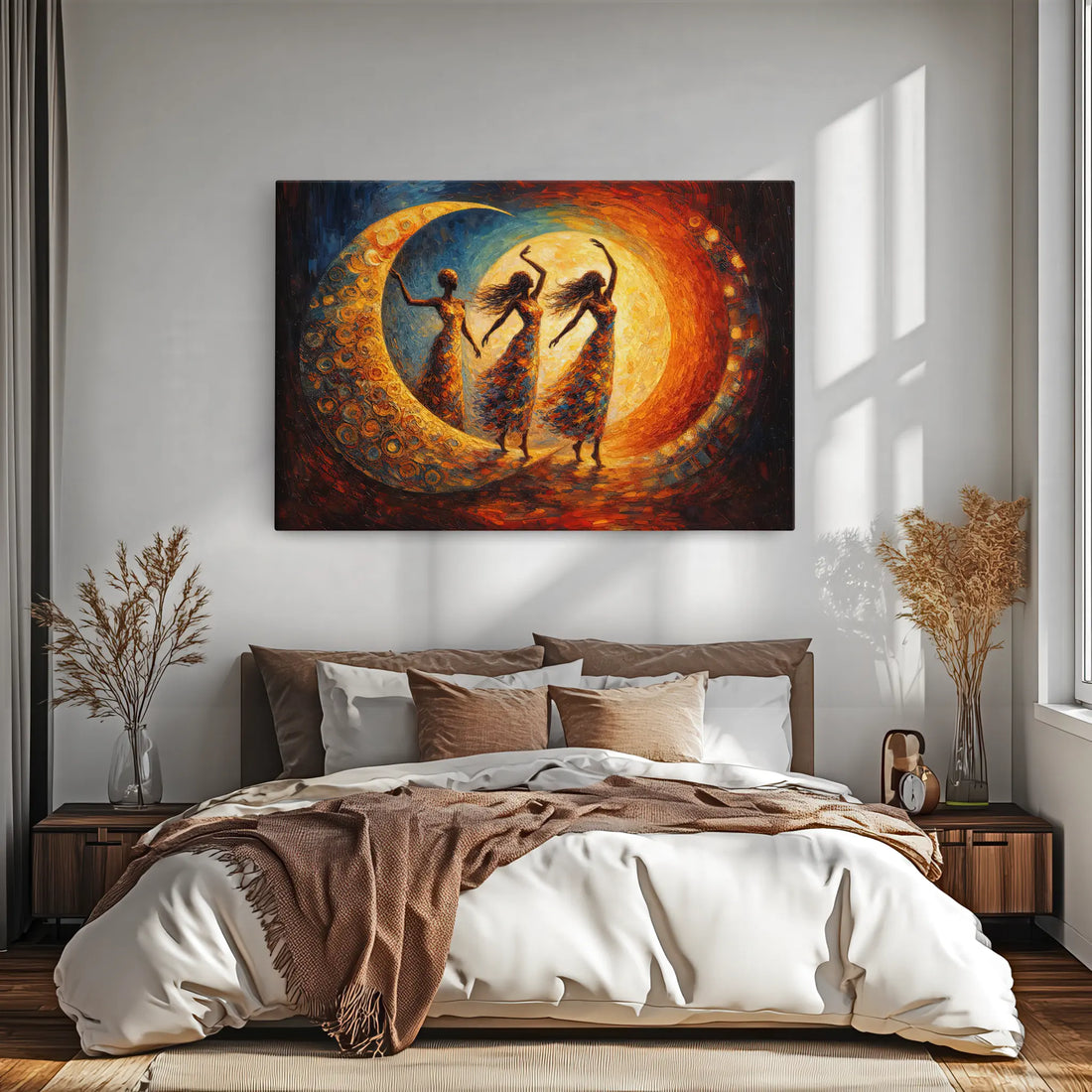 Crescent Night Dancers Giclée Print 329001 Visual Wall Art AR3:2H Giclée Print