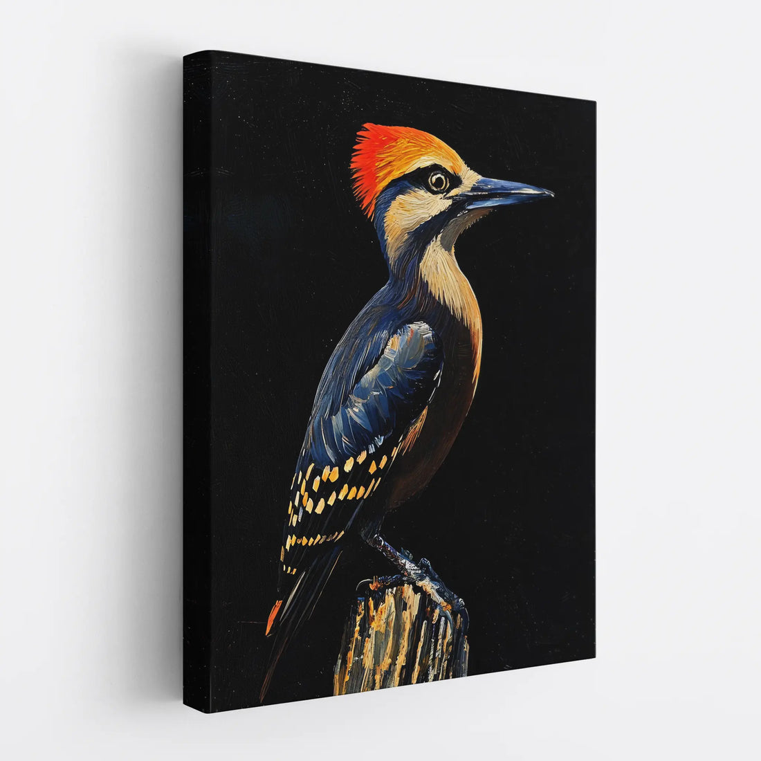Crested Woodpecker Perched Giclée Print 454615 Visual Wall Art AR3:4V-AR4:5V Giclée Print