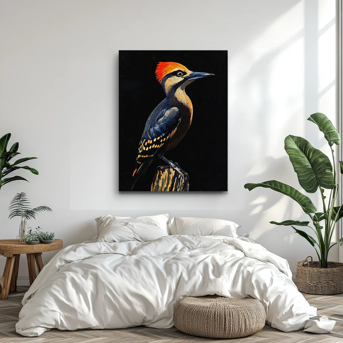 Crested Woodpecker Perched Giclée Print 454615 Visual Wall Art AR3:4V-AR4:5V Giclée Print