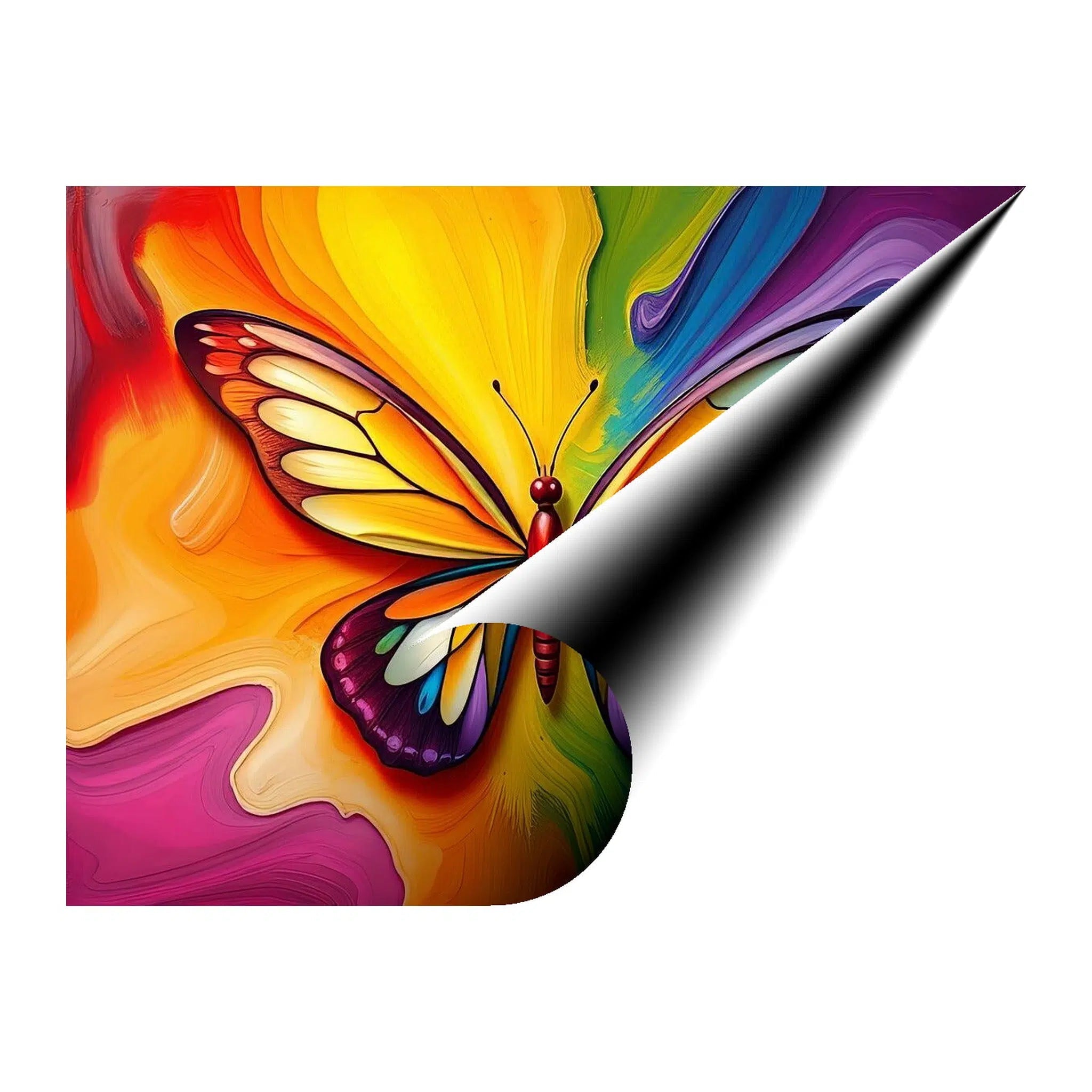 Dazzling Butterfly Giclée Print 43501 Giclée Fine Art Matte Paper Print Visual Wall Art