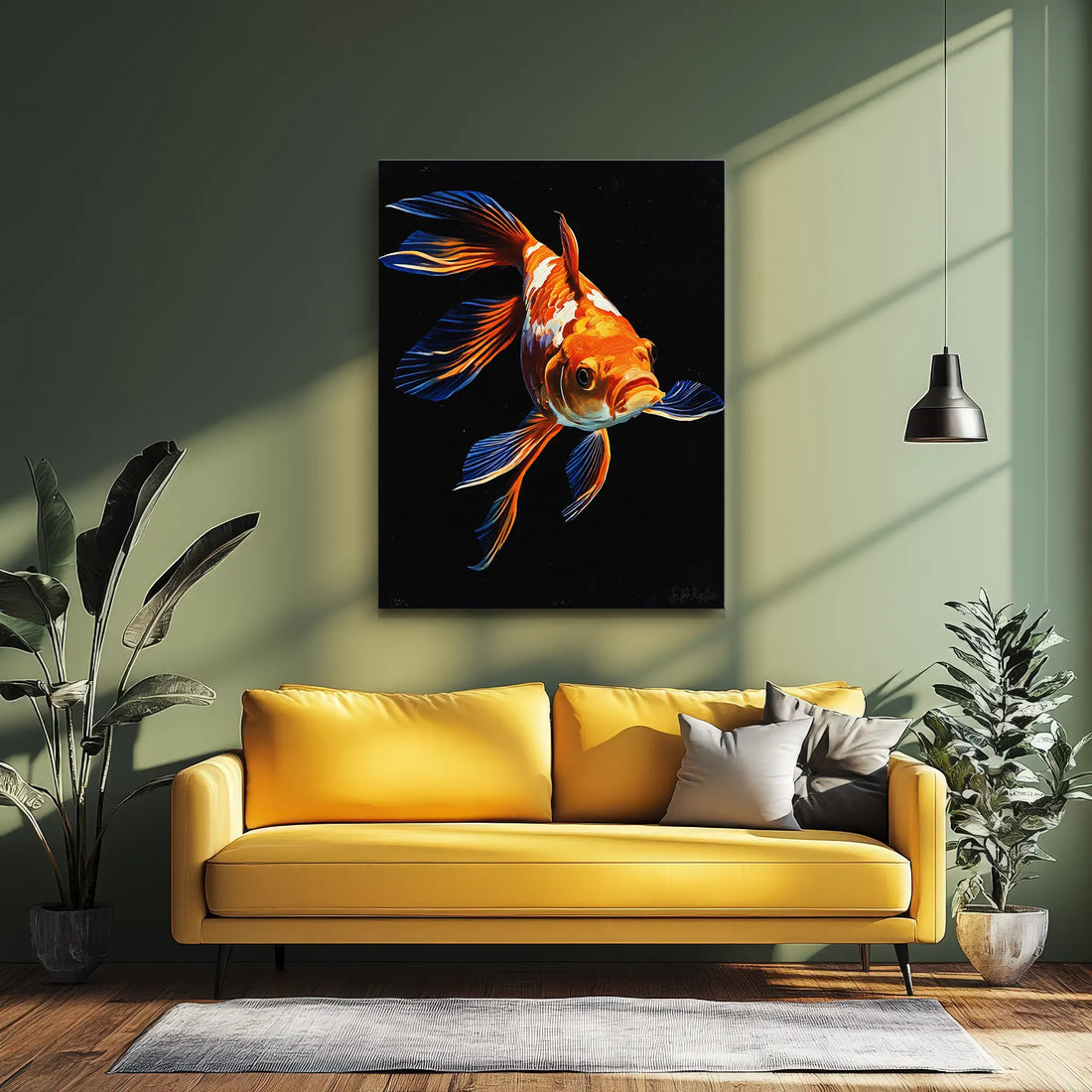 Deep Sea Reef Fish Giclée Print 451009 Visual Wall Art AR3:4V-AR4:5V Giclée Print