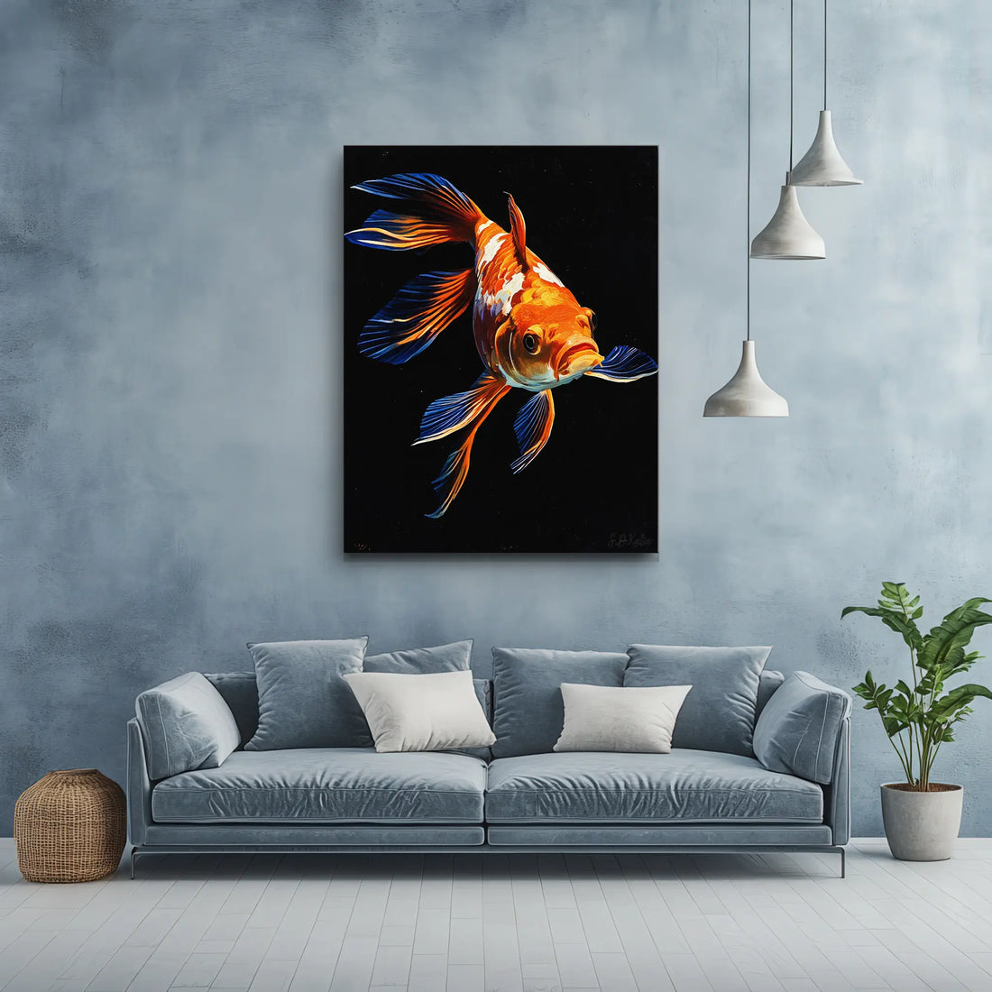 Deep Sea Reef Fish Giclée Print 451009 Visual Wall Art AR3:4V-AR4:5V Giclée Print