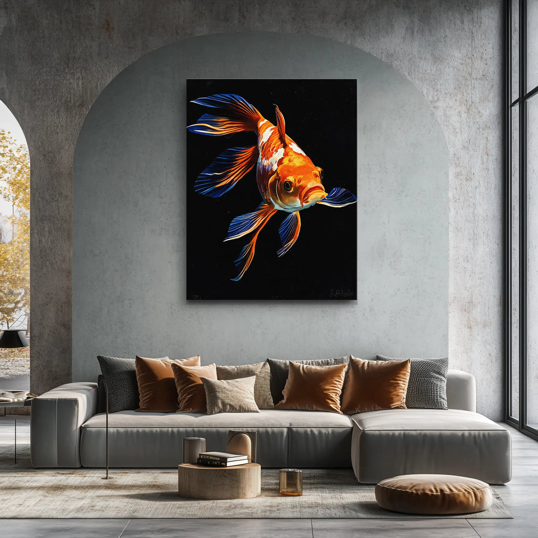 Deep Sea Reef Fish Giclée Print 451009 Visual Wall Art AR3:4V-AR4:5V Giclée Print