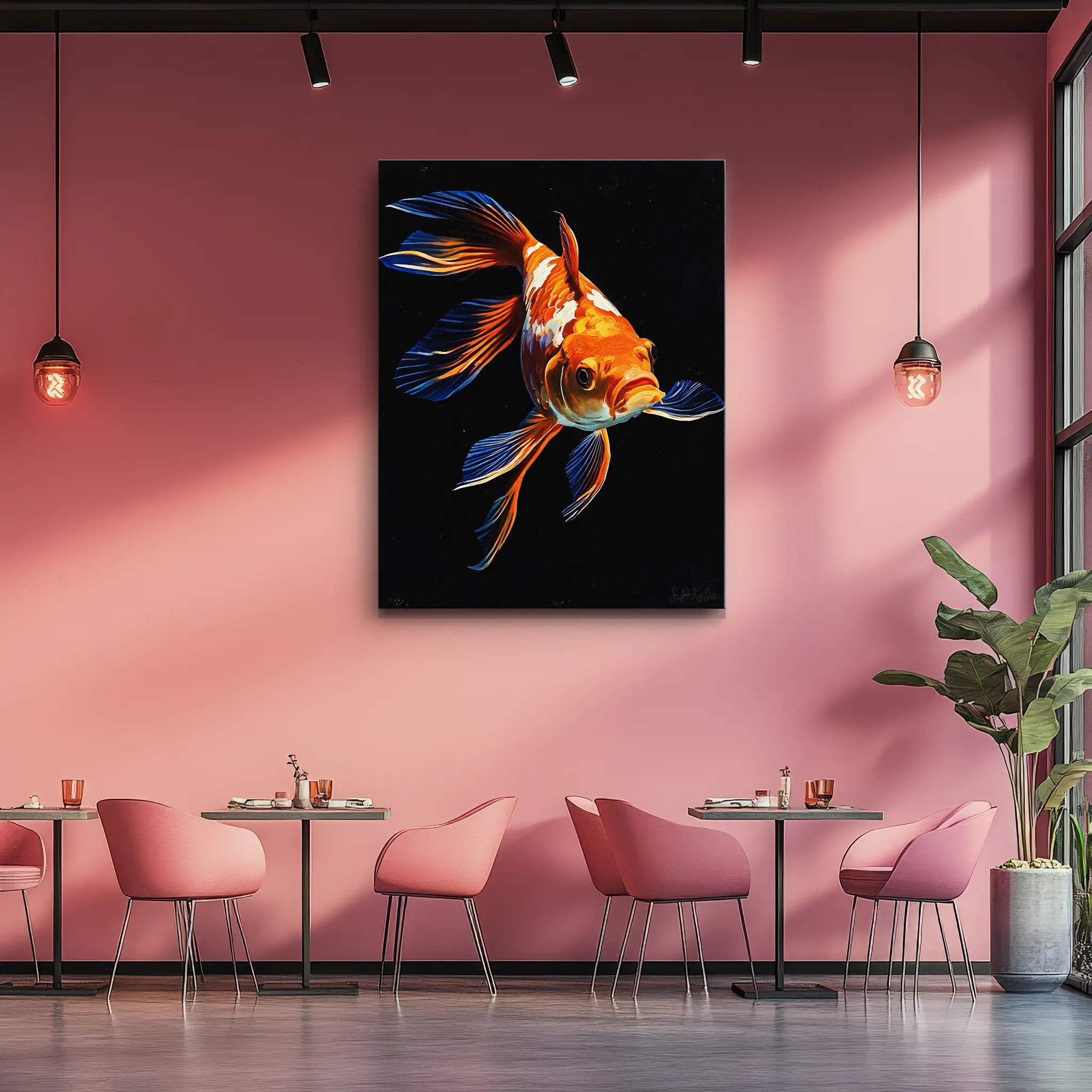 Deep Sea Reef Fish Giclée Print 451009 Visual Wall Art AR3:4V-AR4:5V Giclée Print