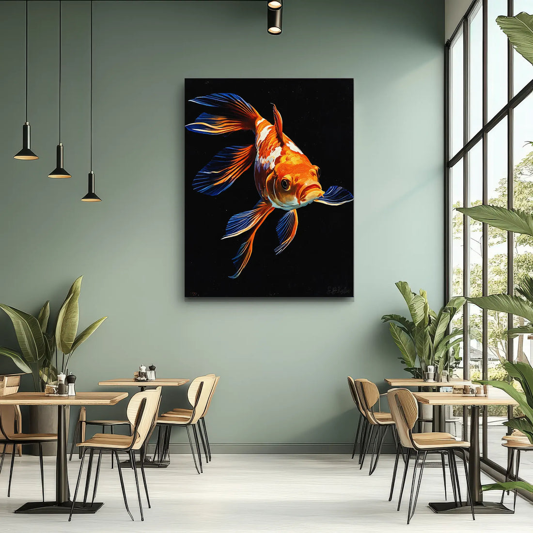 Deep Sea Reef Fish Giclée Print 451009 Visual Wall Art AR3:4V-AR4:5V Giclée Print