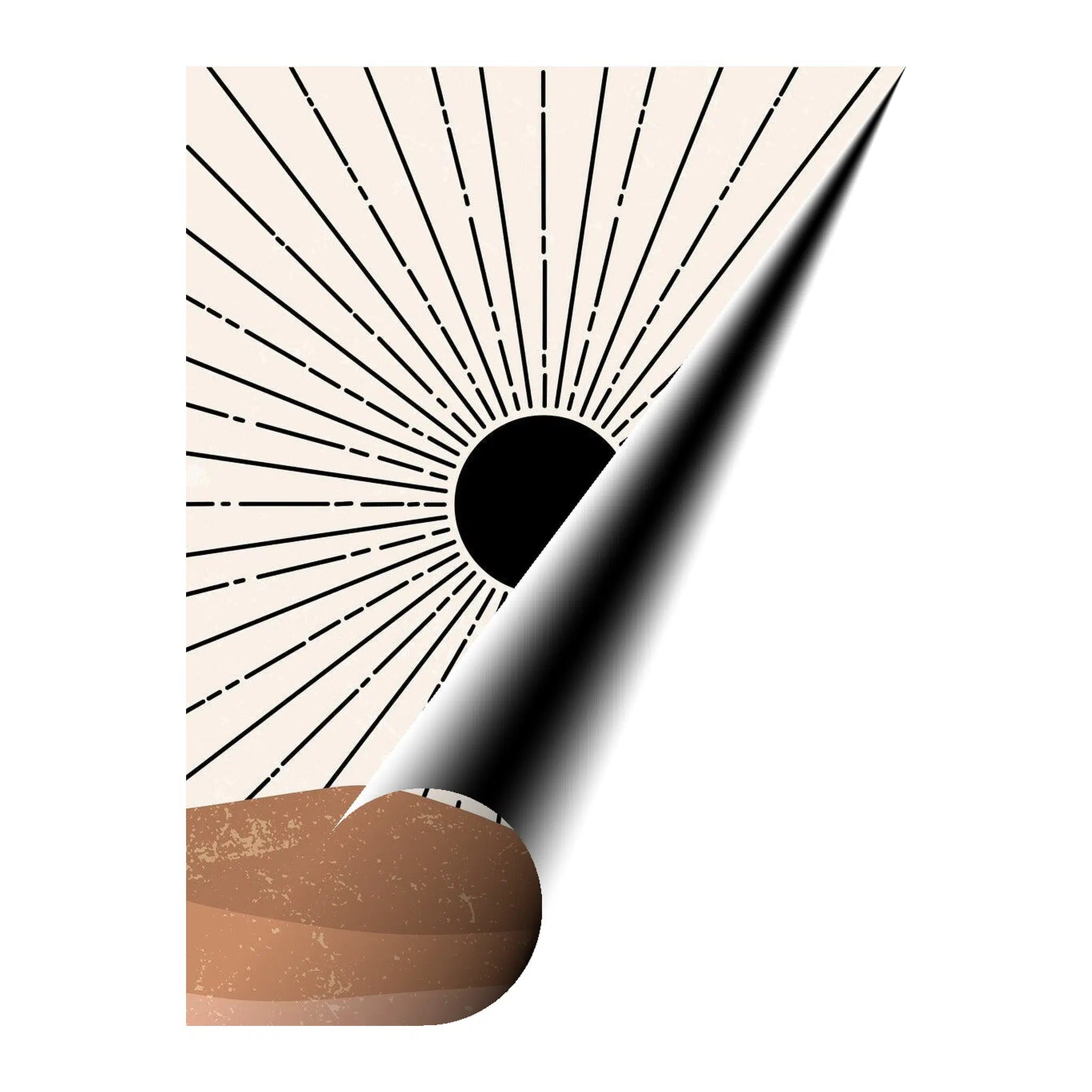 Desert Scene Bohemian Giclée Print 34250 Giclée Rolled Canvas Print Visual Wall Art