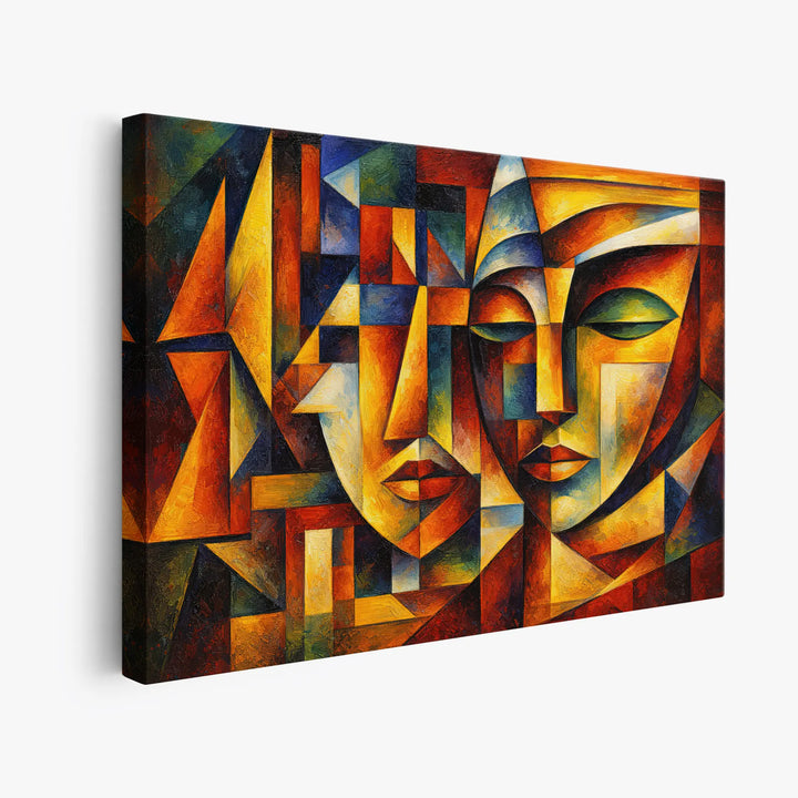 Dramatic Contrast and Depth Faces Giclée Print 329024 Visual Wall Art AR3:2H Giclée Print