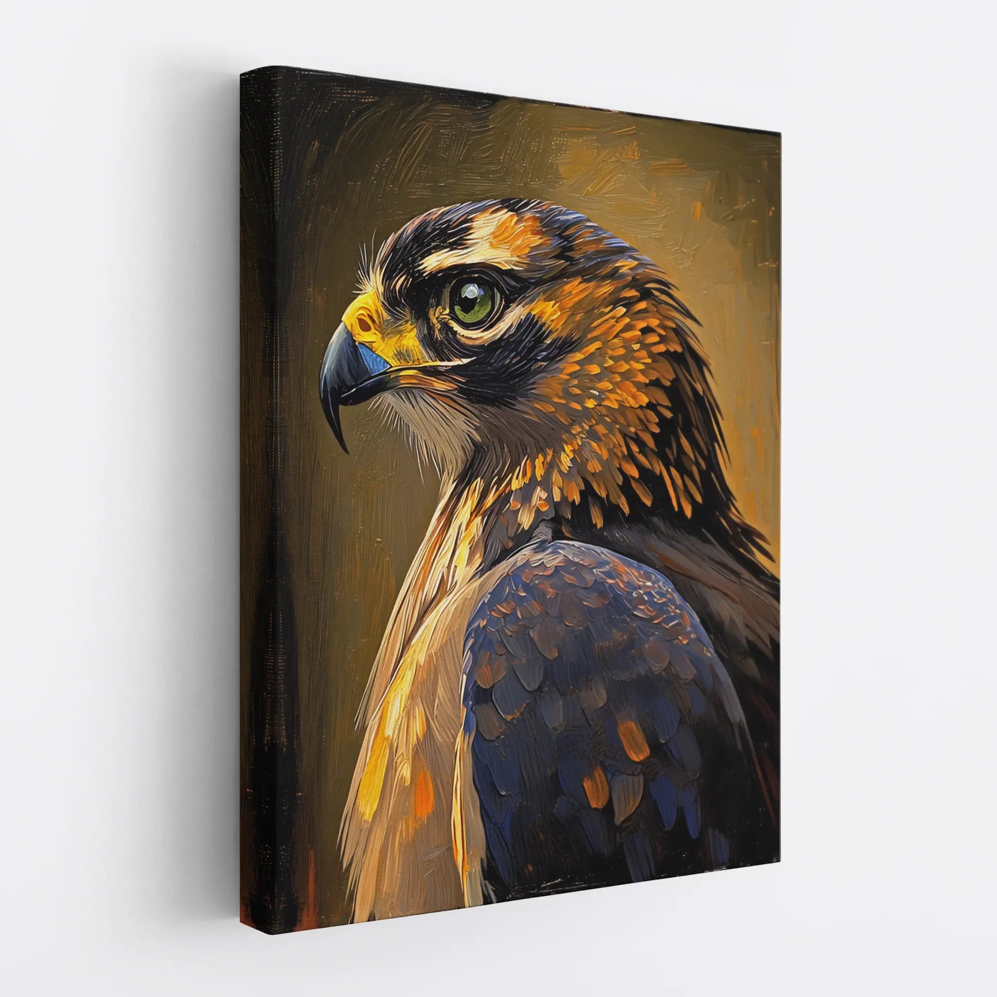 Echo Of The Skies Falcon Portrait Giclée Print 454010 Visual Wall Art AR3:4V-AR4:5V Giclée Print