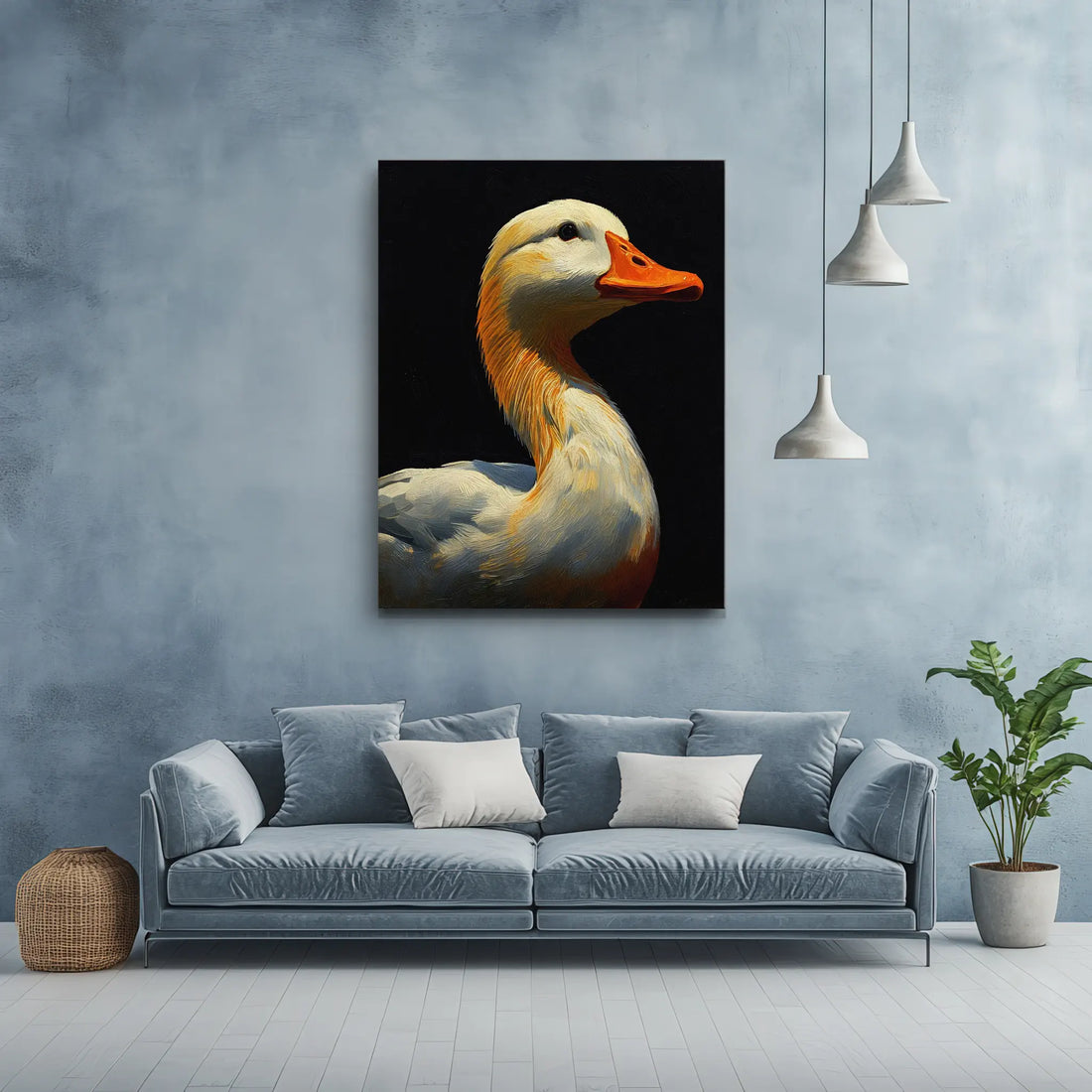 Elegant Quack Duck Giclée Print 454616 Visual Wall Art AR3:4V-AR4:5V Giclée Print