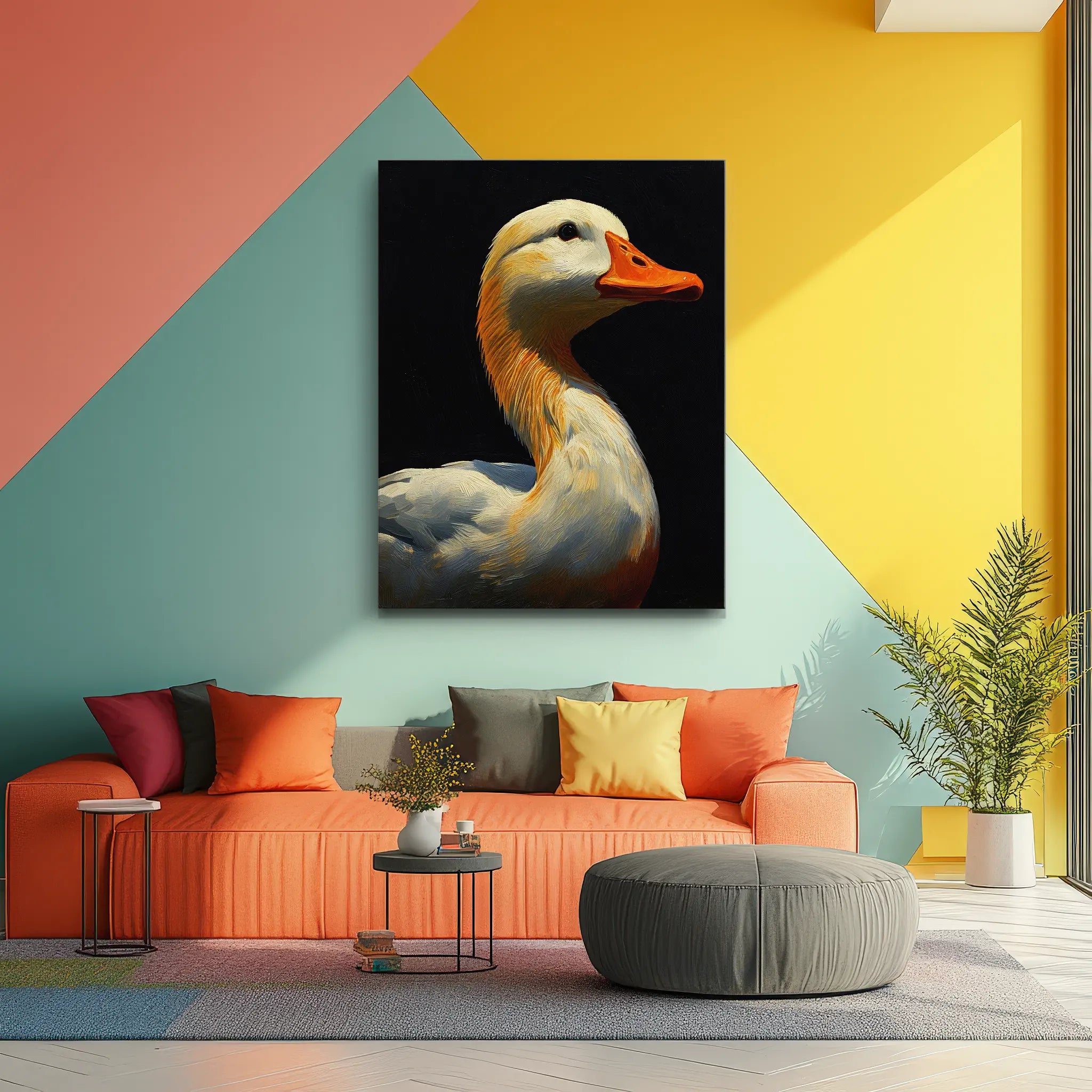 Elegant Quack Duck Giclée Print 454616 Visual Wall Art AR3:4V-AR4:5V Giclée Print