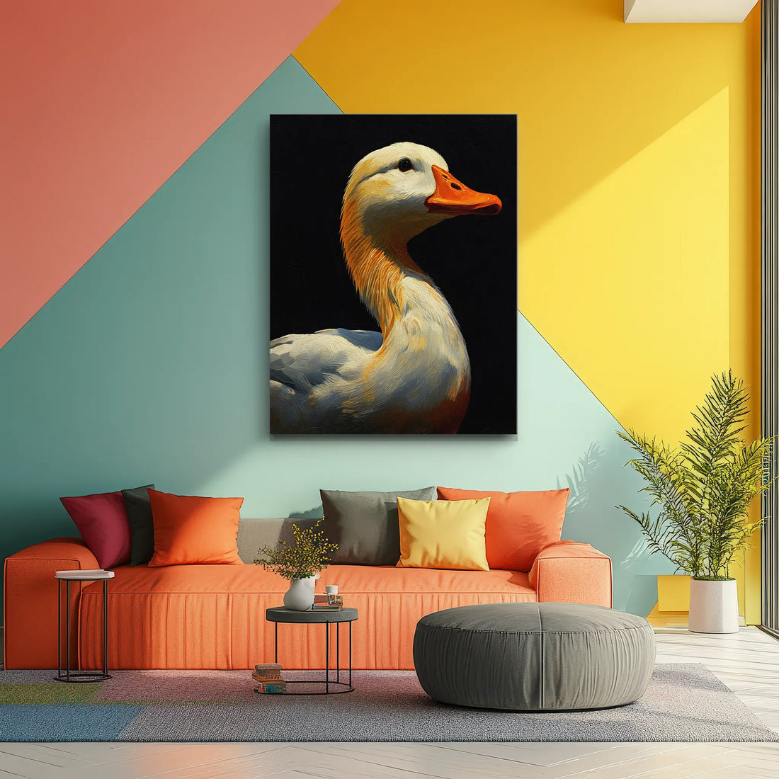 Elegant Quack Duck Giclée Print 454616 Visual Wall Art AR3:4V-AR4:5V Giclée Print