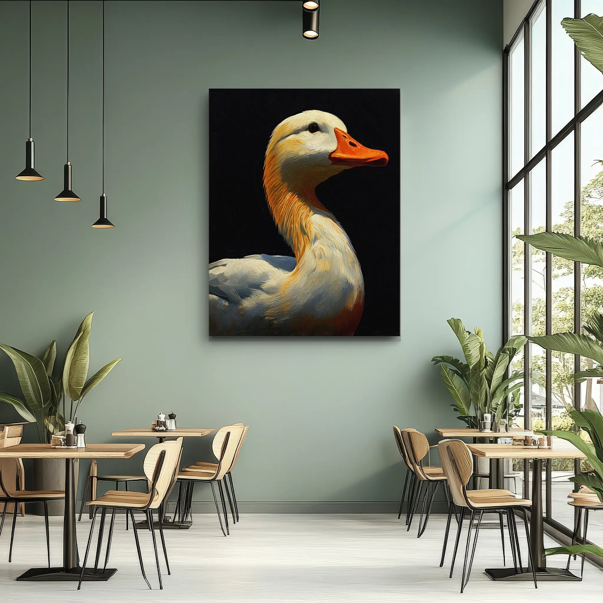 Elegant Quack Duck Giclée Print 454616 Visual Wall Art AR3:4V-AR4:5V Giclée Print