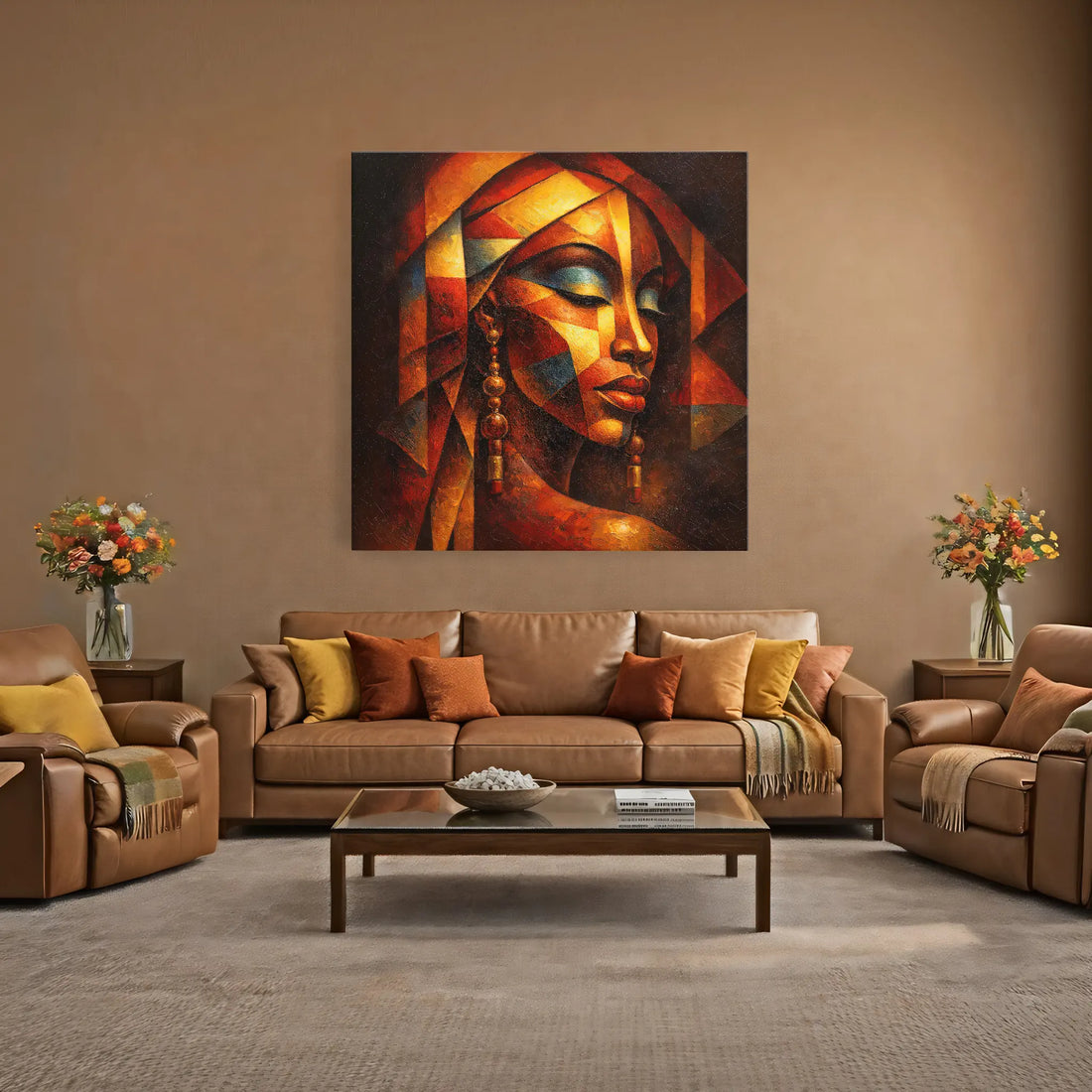 Ember Veil Dreaming Face Giclée Print 119006 Visual Wall Art AR1:1S Giclée Print