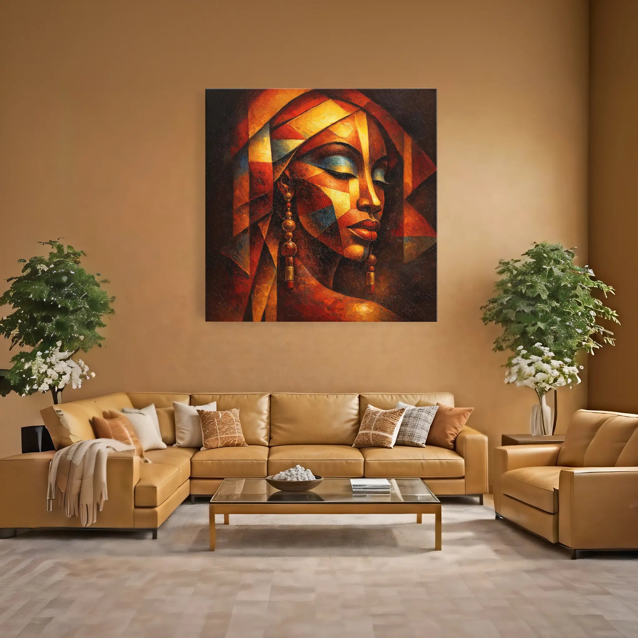 Ember Veil Dreaming Face Giclée Print 119006 Visual Wall Art AR1:1S Giclée Print