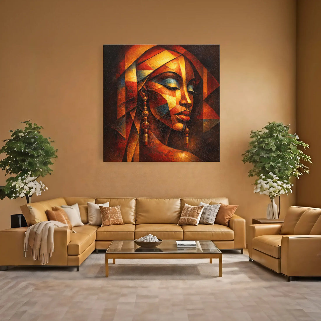 Ember Veil Dreaming Face Giclée Print 119006 Visual Wall Art AR1:1S Giclée Print