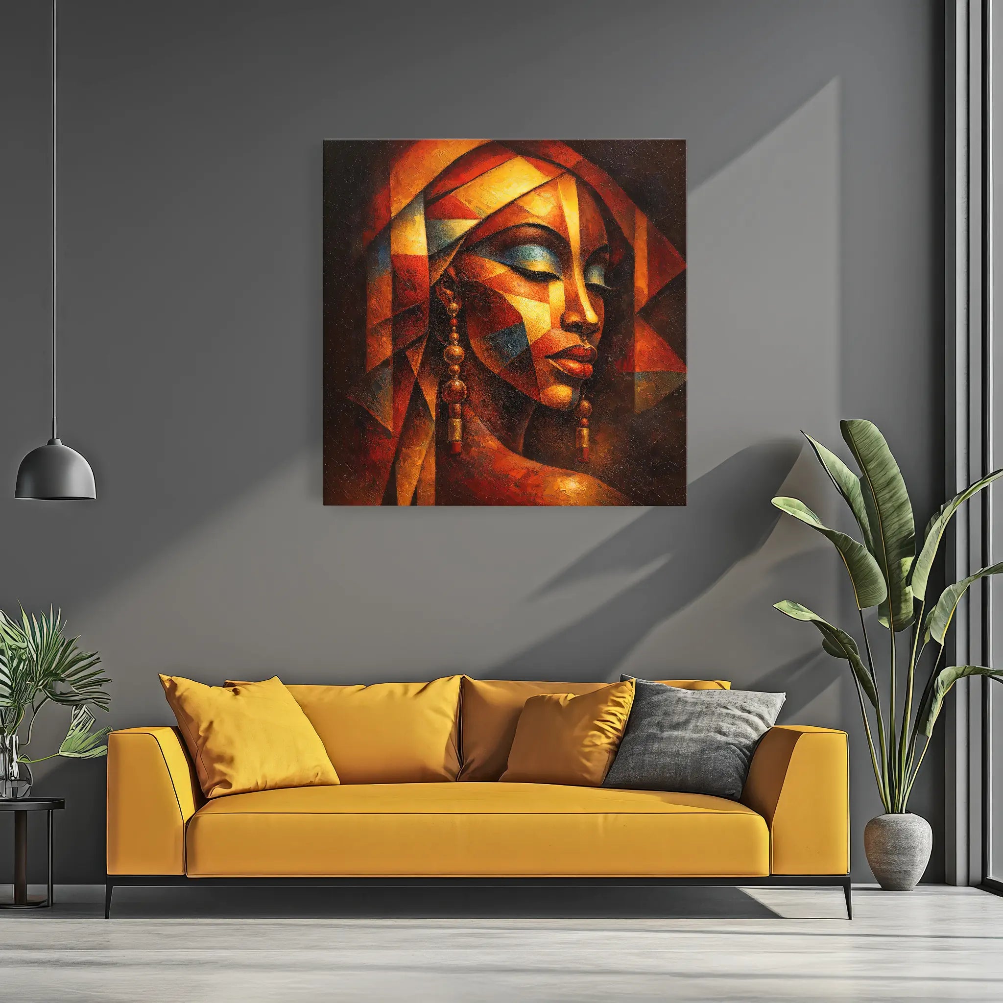 Ember Veil Dreaming Face Giclée Print 119006 Visual Wall Art AR1:1S Giclée Print