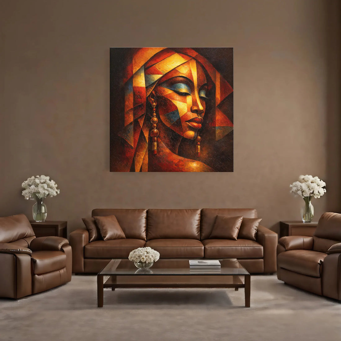 Ember Veil Dreaming Face Giclée Print 119006 Visual Wall Art AR1:1S Giclée Print