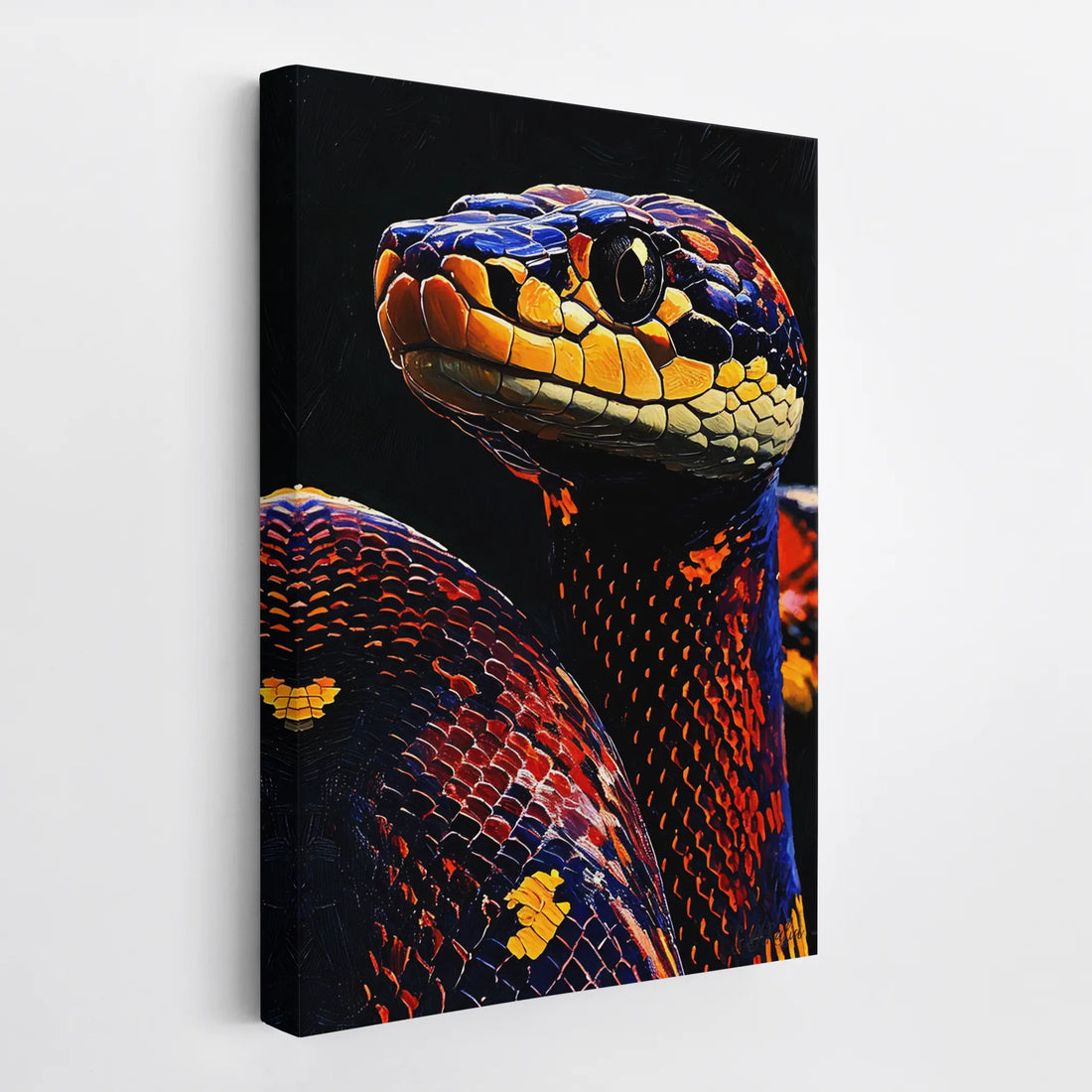 Embercoil The Painted Python Giclée Print 231074 Visual Wall Art AR2:3V Giclée Print