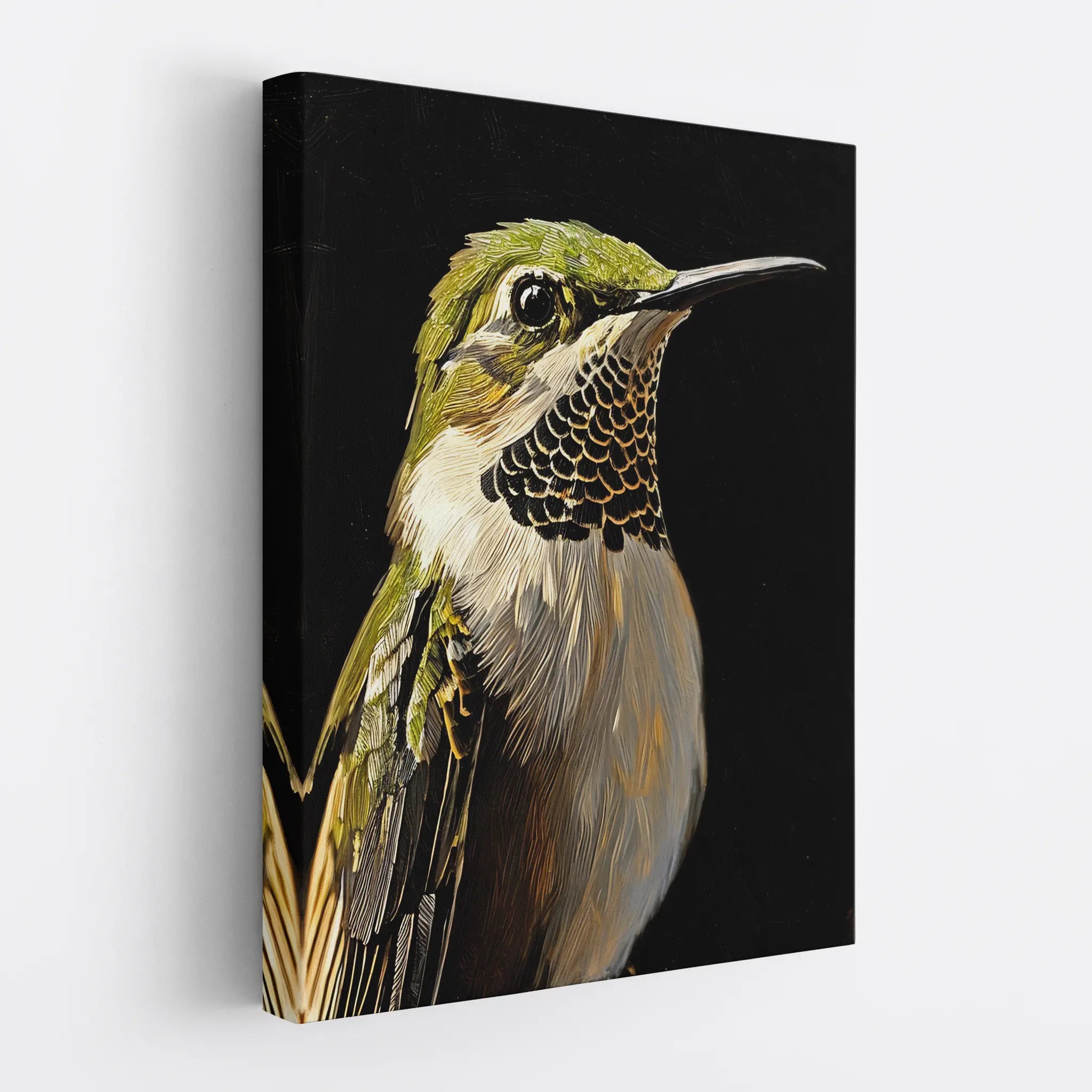Emerald Whispers Bird Giclée Print 454617 Visual Wall Art AR3:4V-AR4:5V Giclée Print