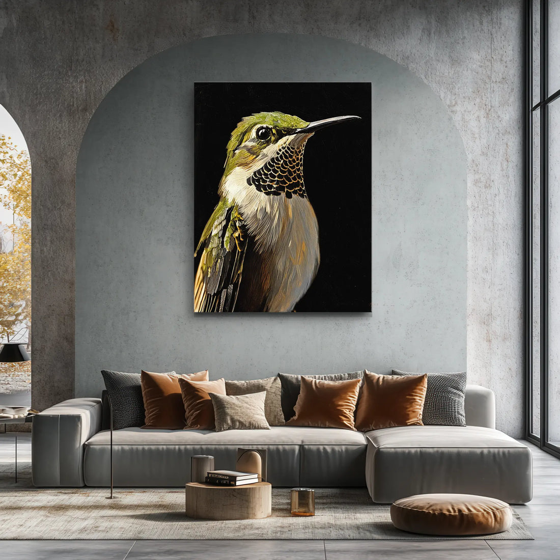 Emerald Whispers Bird Giclée Print 454617 Visual Wall Art AR3:4V-AR4:5V Giclée Print