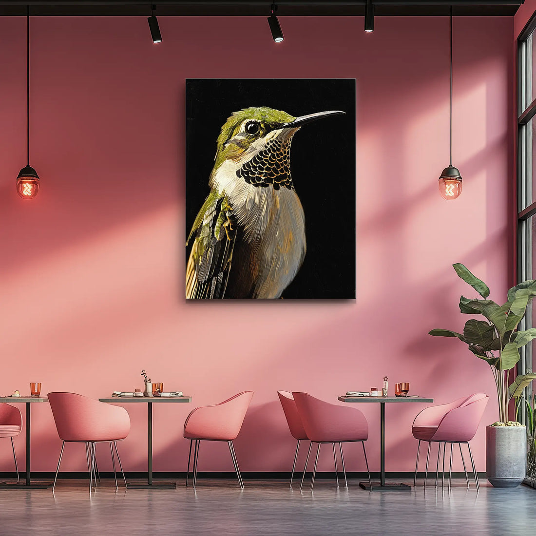 Emerald Whispers Bird Giclée Print 454617 Visual Wall Art AR3:4V-AR4:5V Giclée Print