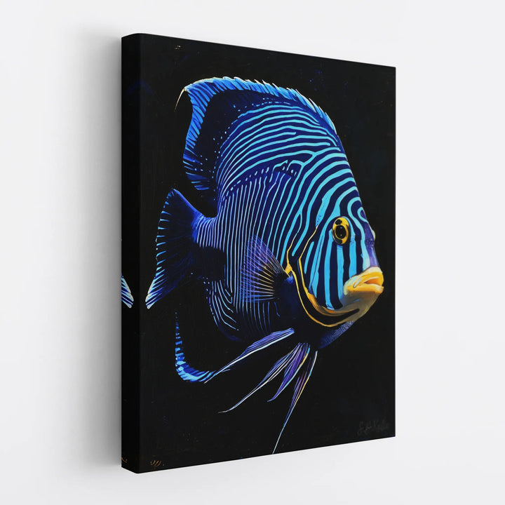 Emperor Angelfish Giclée Print 451010 Visual Wall Art AR3:4V-AR4:5V Giclée Print