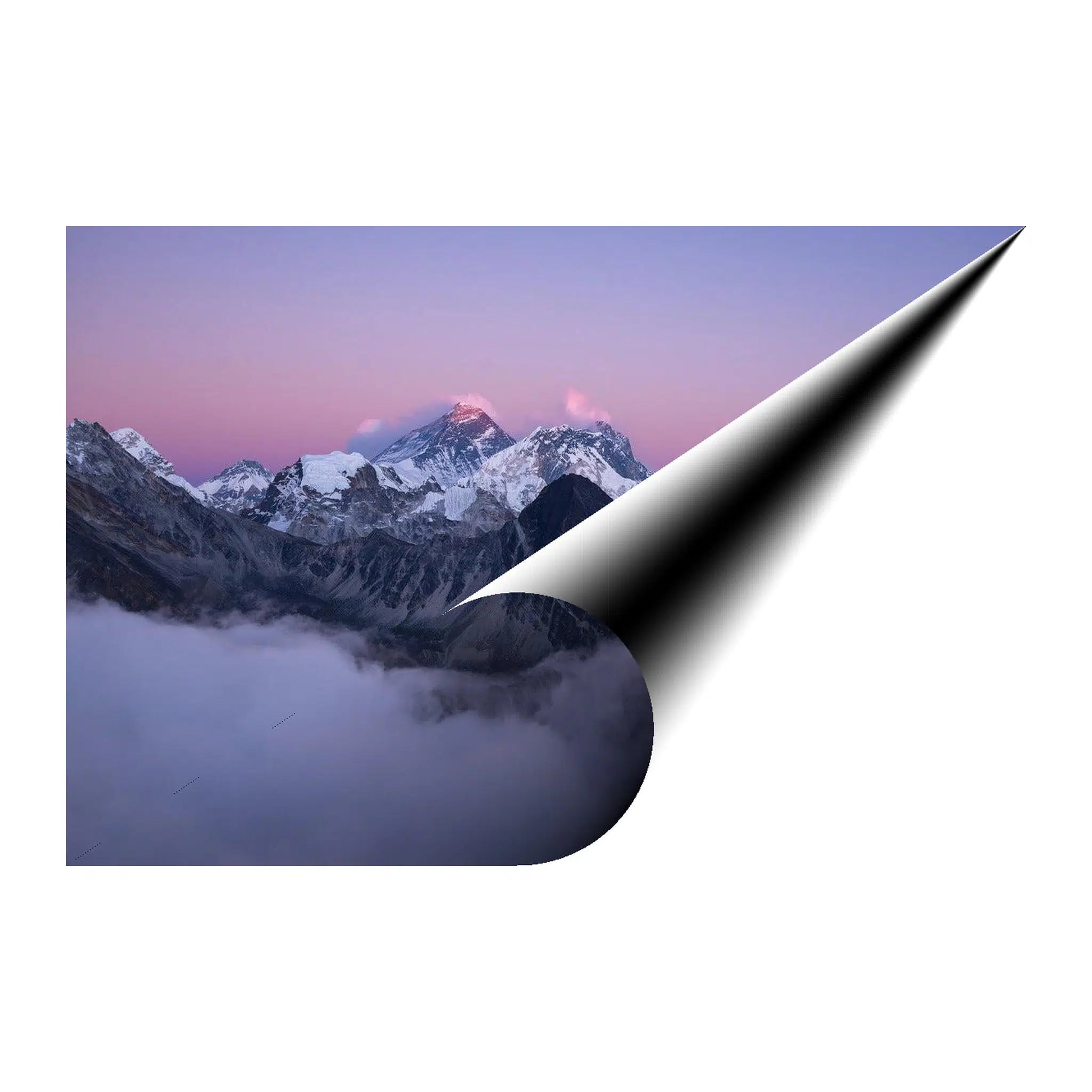 Erest At Dusk Landscape Giclée Print 32650 Giclée Fine Art Matte Paper Print Visual Wall Art