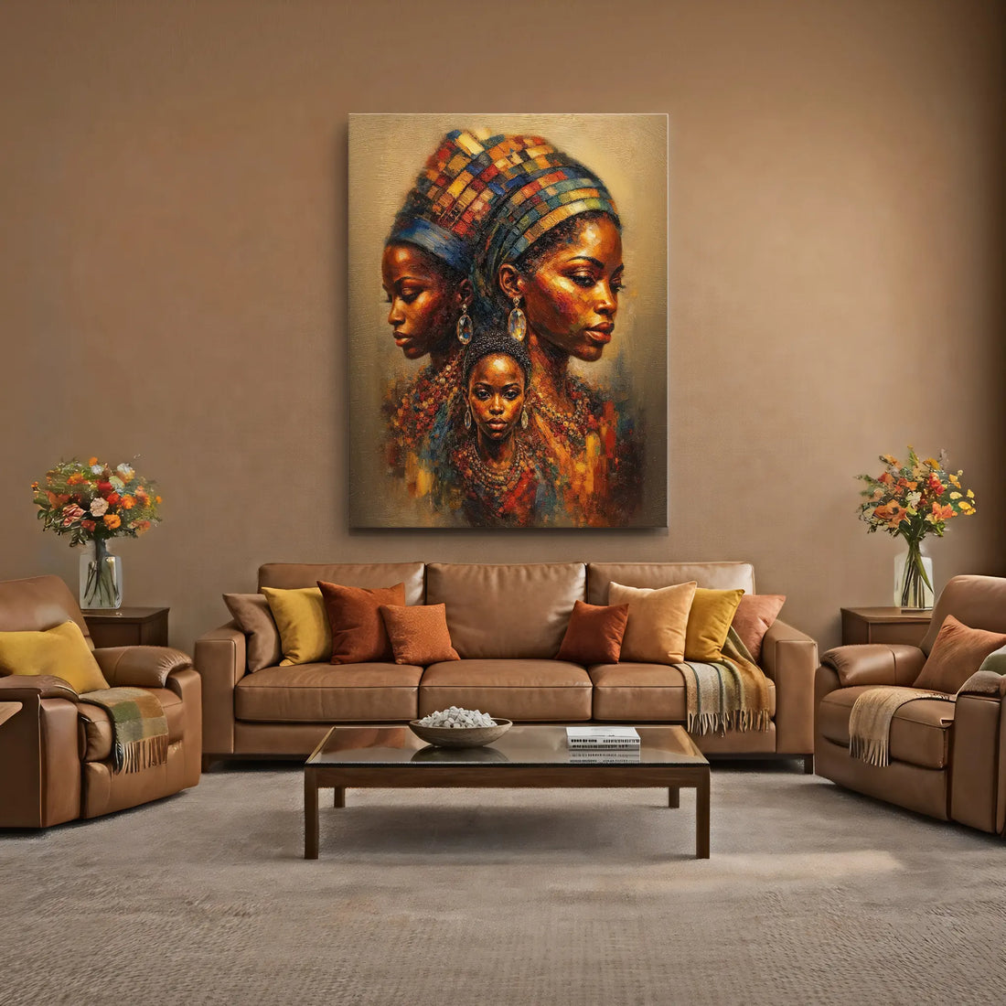 Faces of Resilience Giclée Prints 459005 Visual Wall Art AR3:4V-AR4:5V Giclée Print