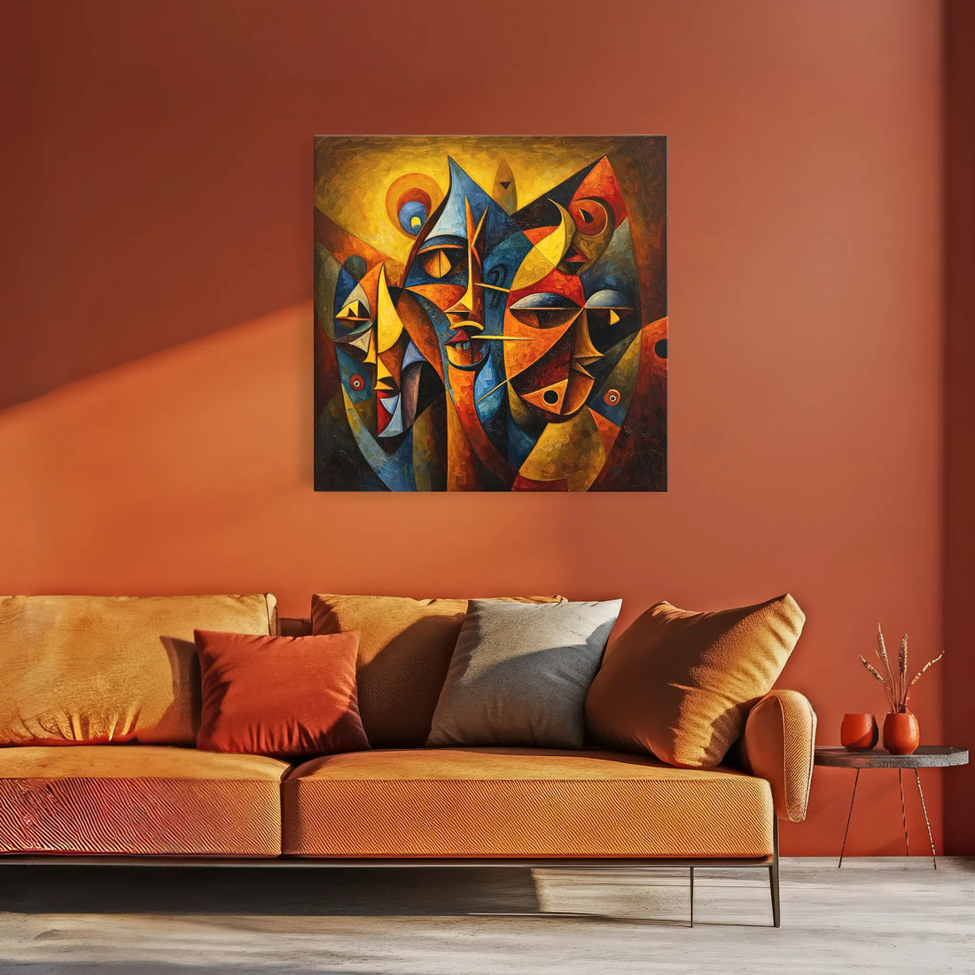 Faces of the Ancestors Giclée Print 119008 Visual Wall Art AR1:1S Giclée Print