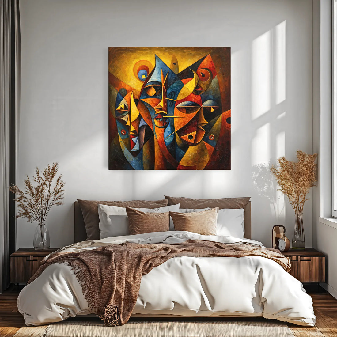 Faces of the Ancestors Giclée Print 119008 Visual Wall Art AR1:1S Giclée Print