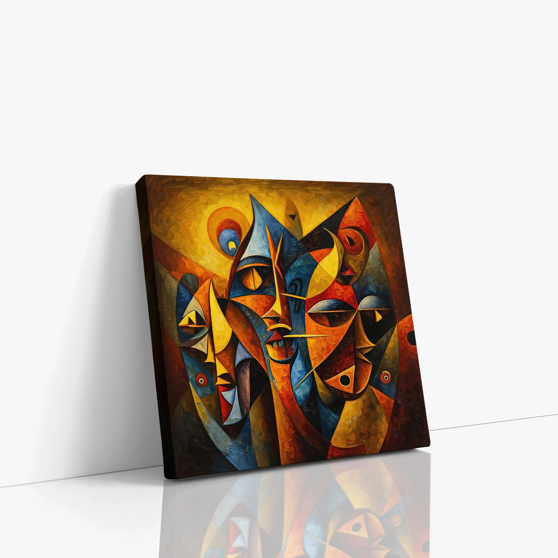 Faces of the Ancestors Giclée Print 119008 Visual Wall Art AR1:1S Giclée Print