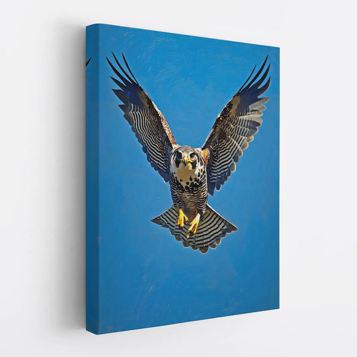 Falcon Spreading Wings Descending Giclée Print 454012 Visual Wall Art AR3:4V-AR4:5V Giclée Print