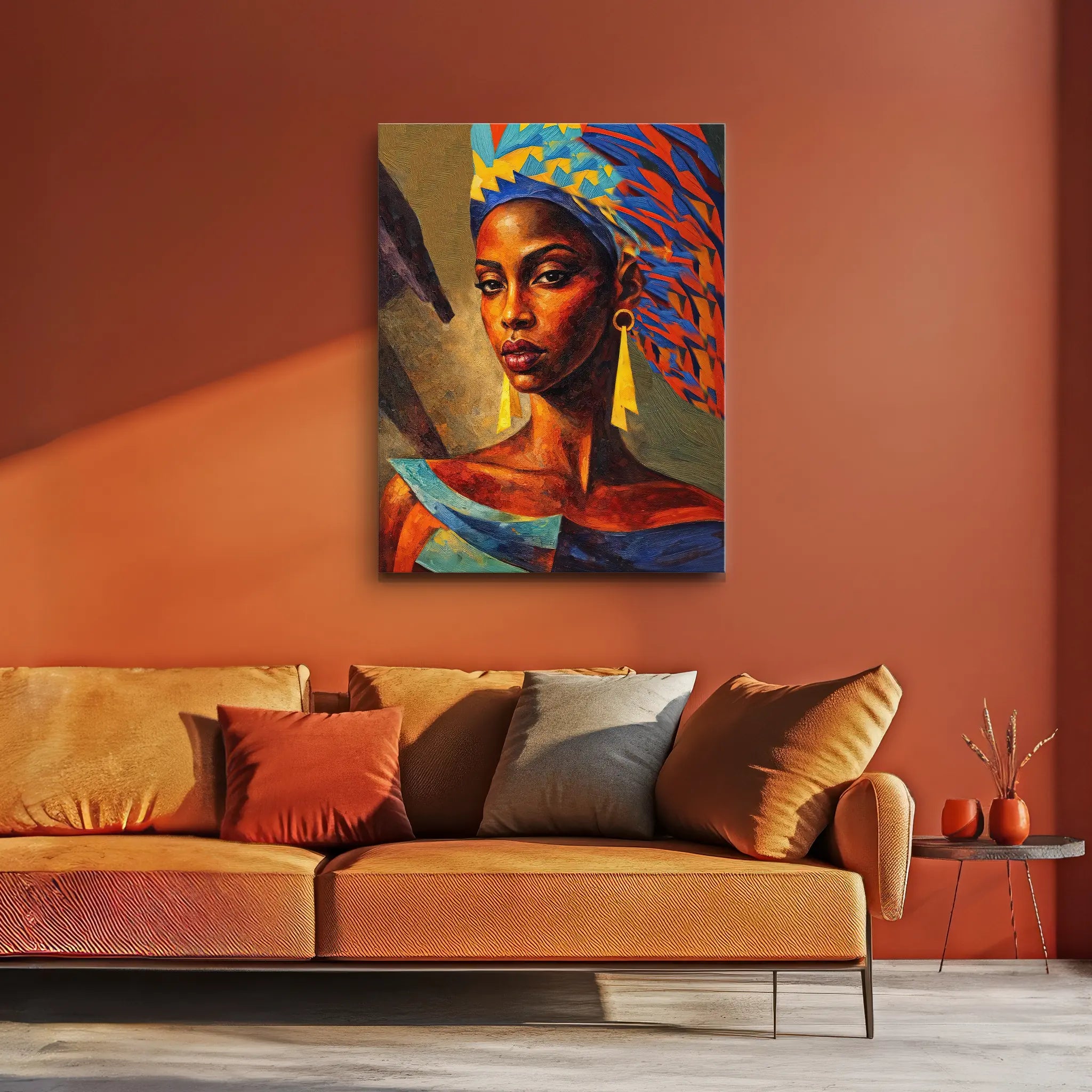 Feathers of Fire Giclée Prints 459006 Visual Wall Art AR3:4V-AR4:5V Giclée Print